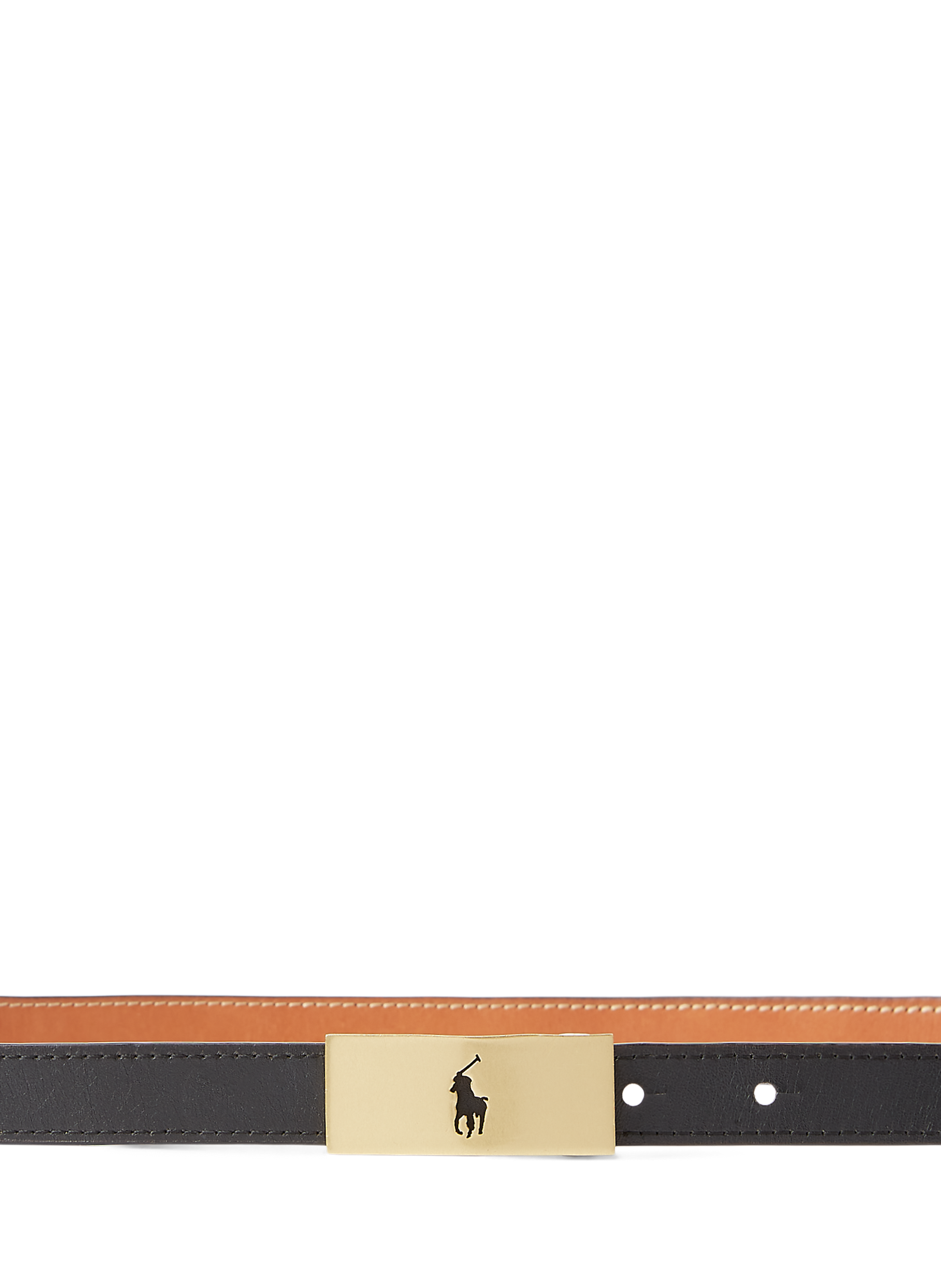Ceinture en cuir POLO RALPH LAUREN Marron