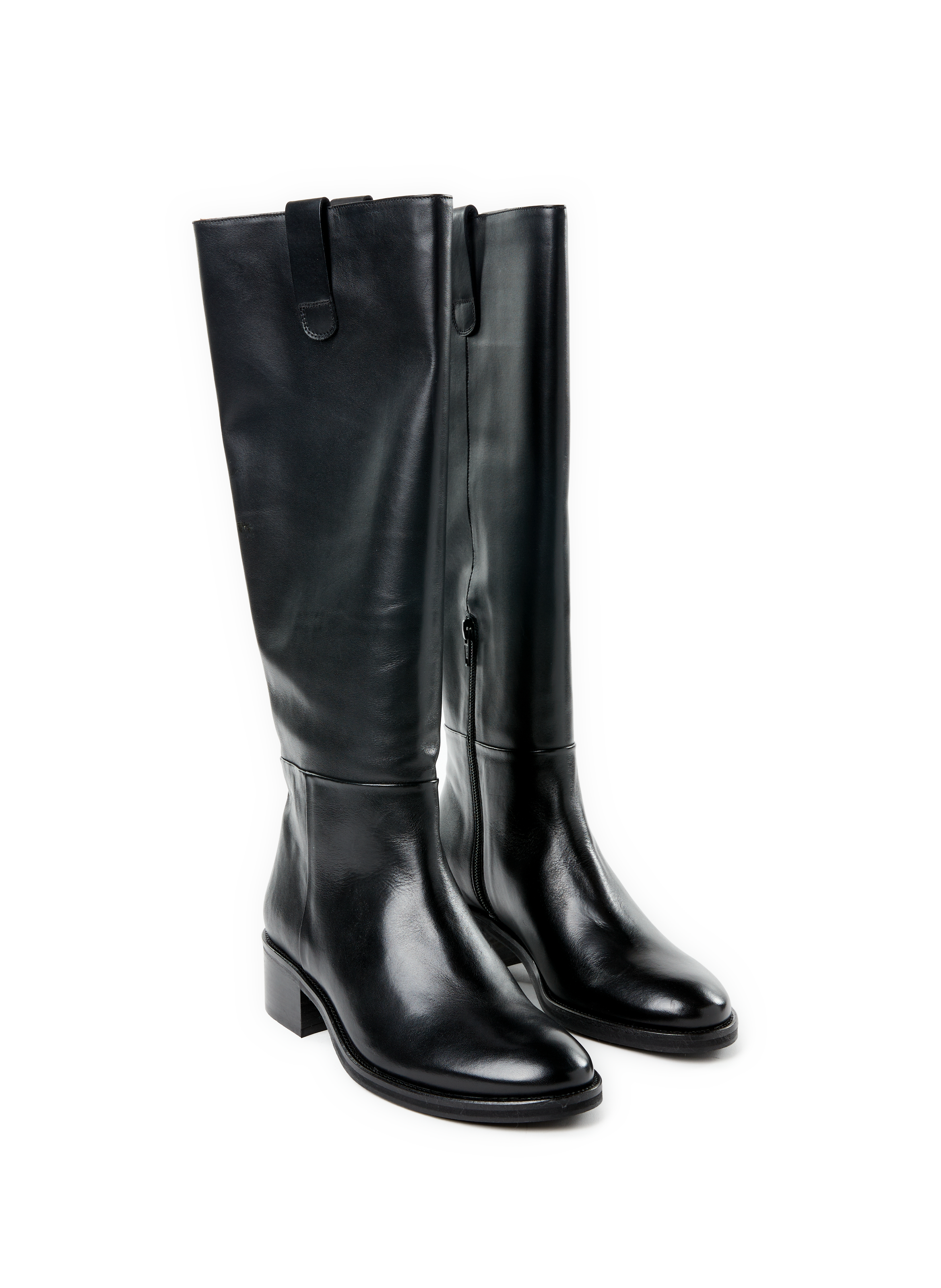 Bottes Barbara en cuir SAISON 1865 Noir
