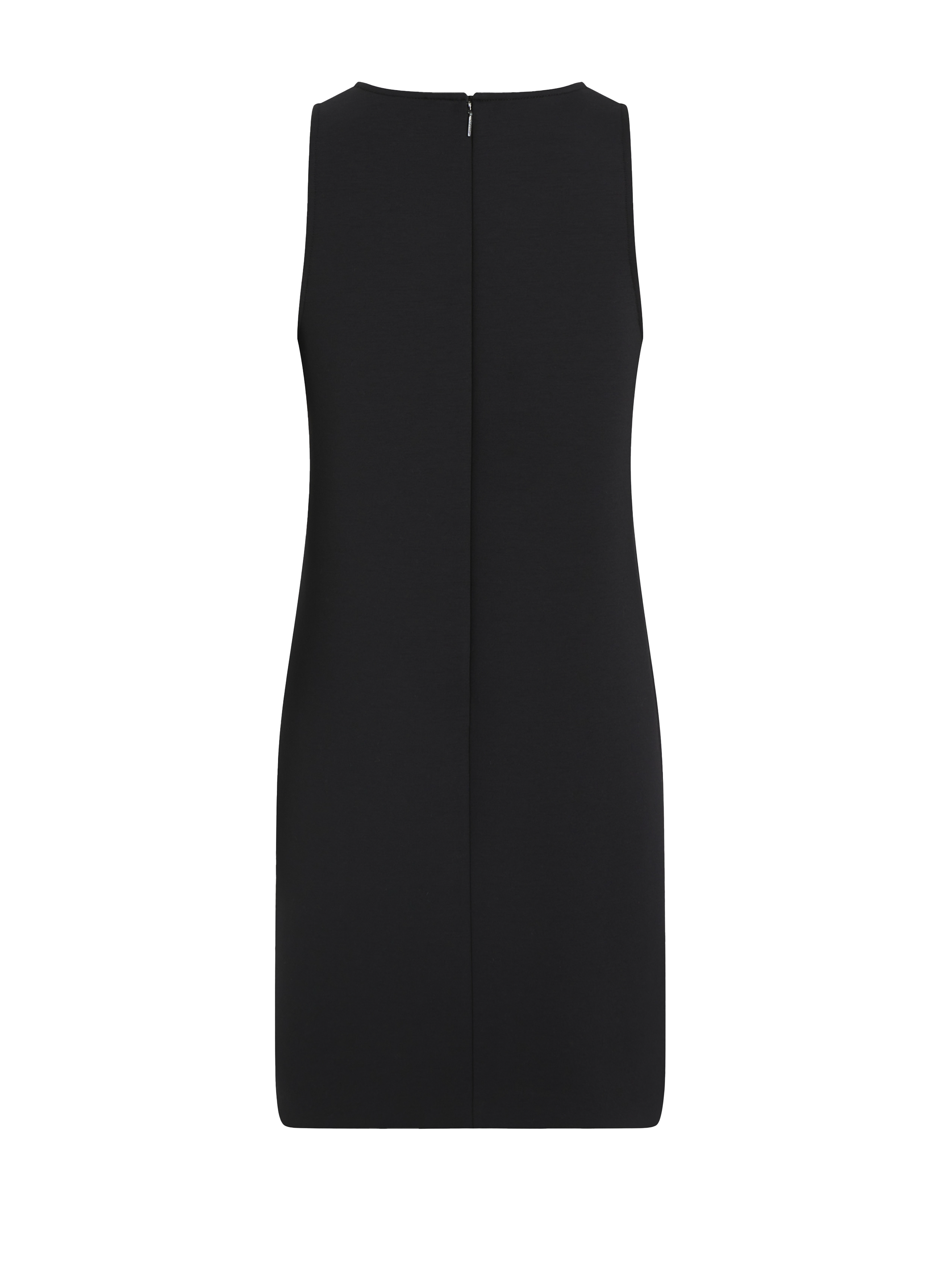 Robe courte col V CALVIN KLEIN Noir