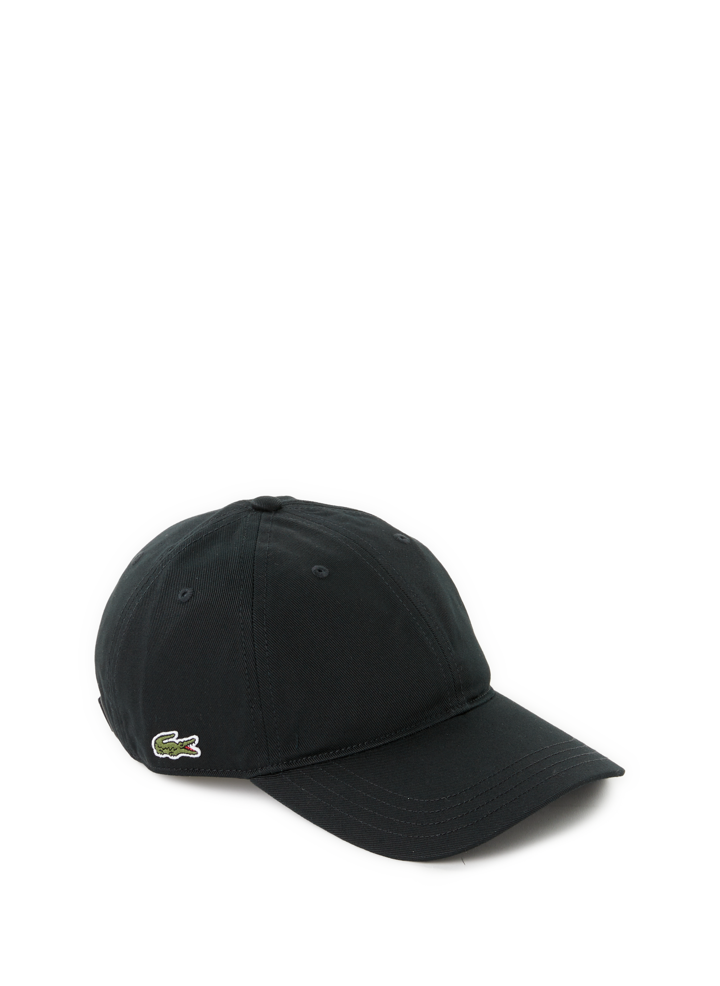 Cotton cap LACOSTE Black