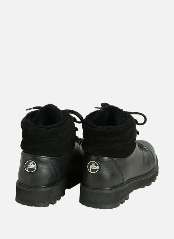 Chaussures de montagne classic boot m cuir Noir by FUSALP FUSALP Chaussures de montagne classic boot m cuir Noir