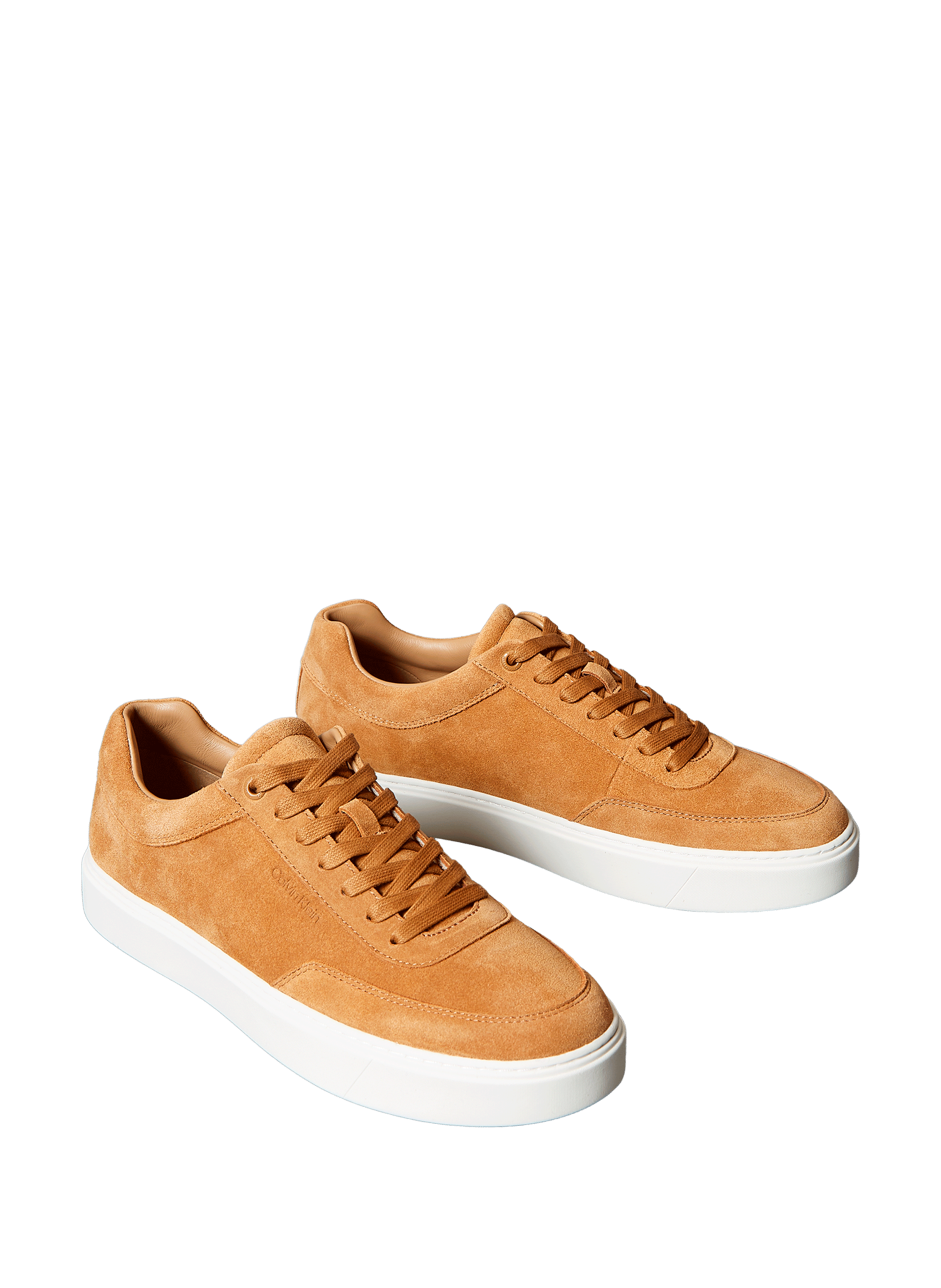 Baskets en cuir  CALVIN KLEIN Marron