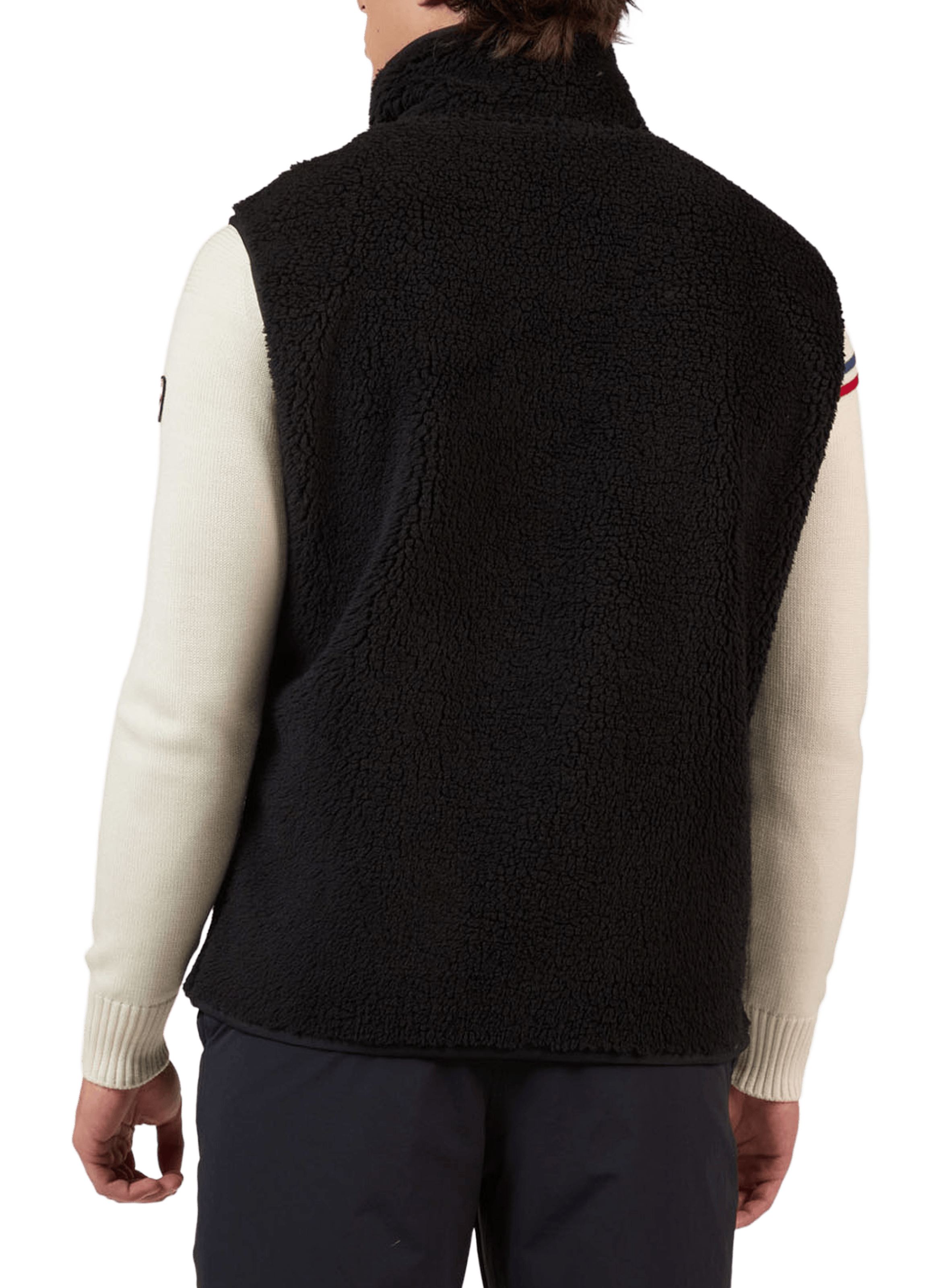 Veste sans manches à col montant ROSSIGNOL Noir