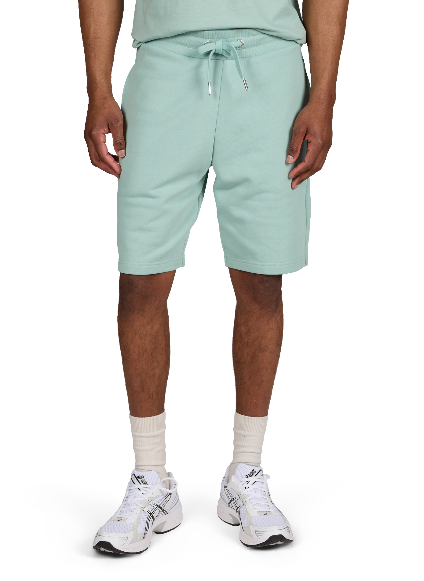 Short à logo en coton EDEN PARK Bleu