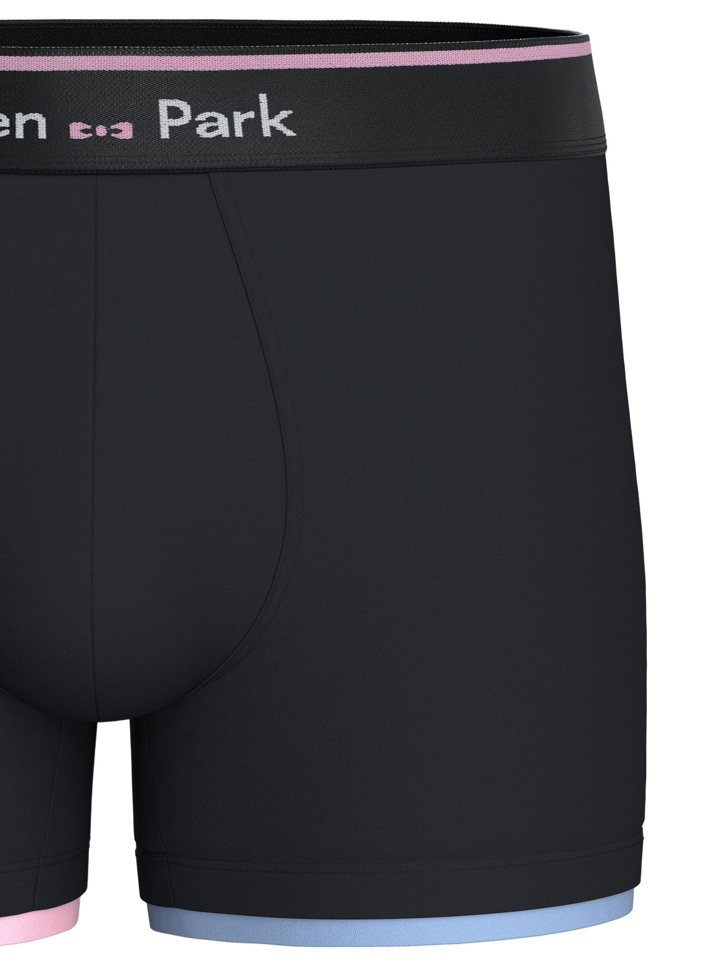 Boxer in stretch cotton jersey EDEN PARK Blue