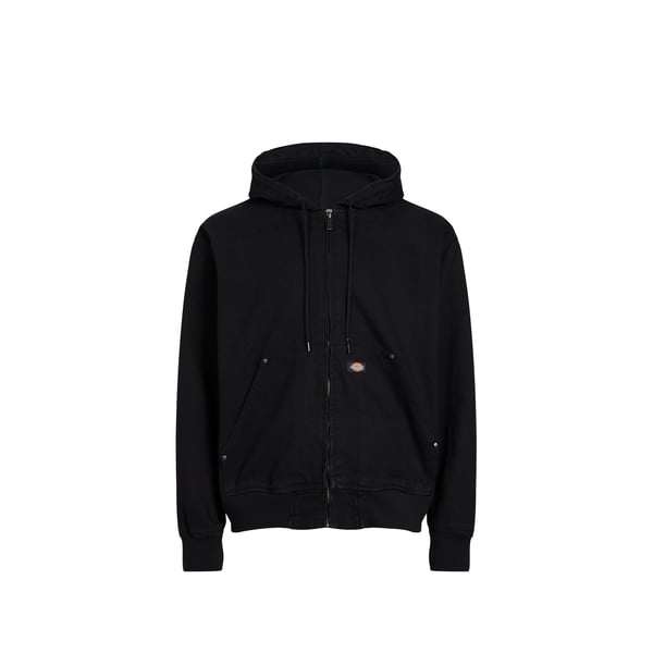 Veste à capuche zippée en coton Veste à capuche zippée en coton