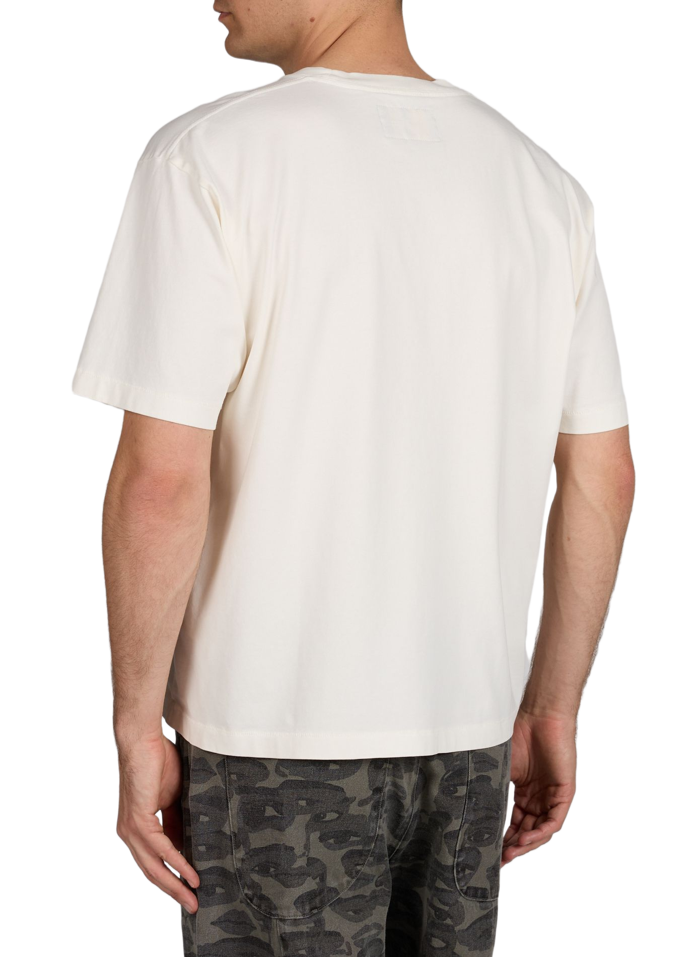 Cotton round-neck T-shirt KIDSUPER White