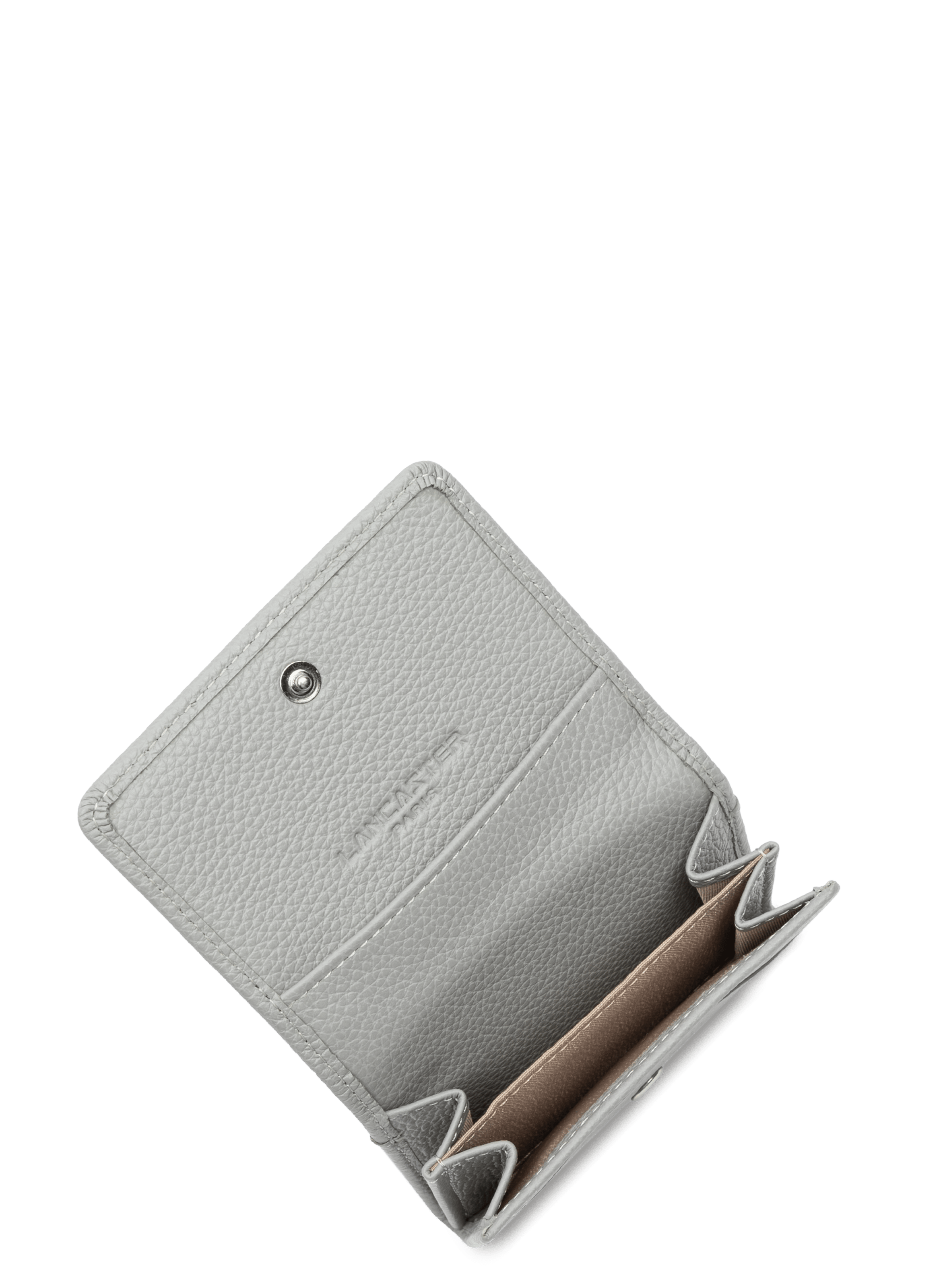 Porte-cartes - foulonné pm | Gris LANCASTER Femme