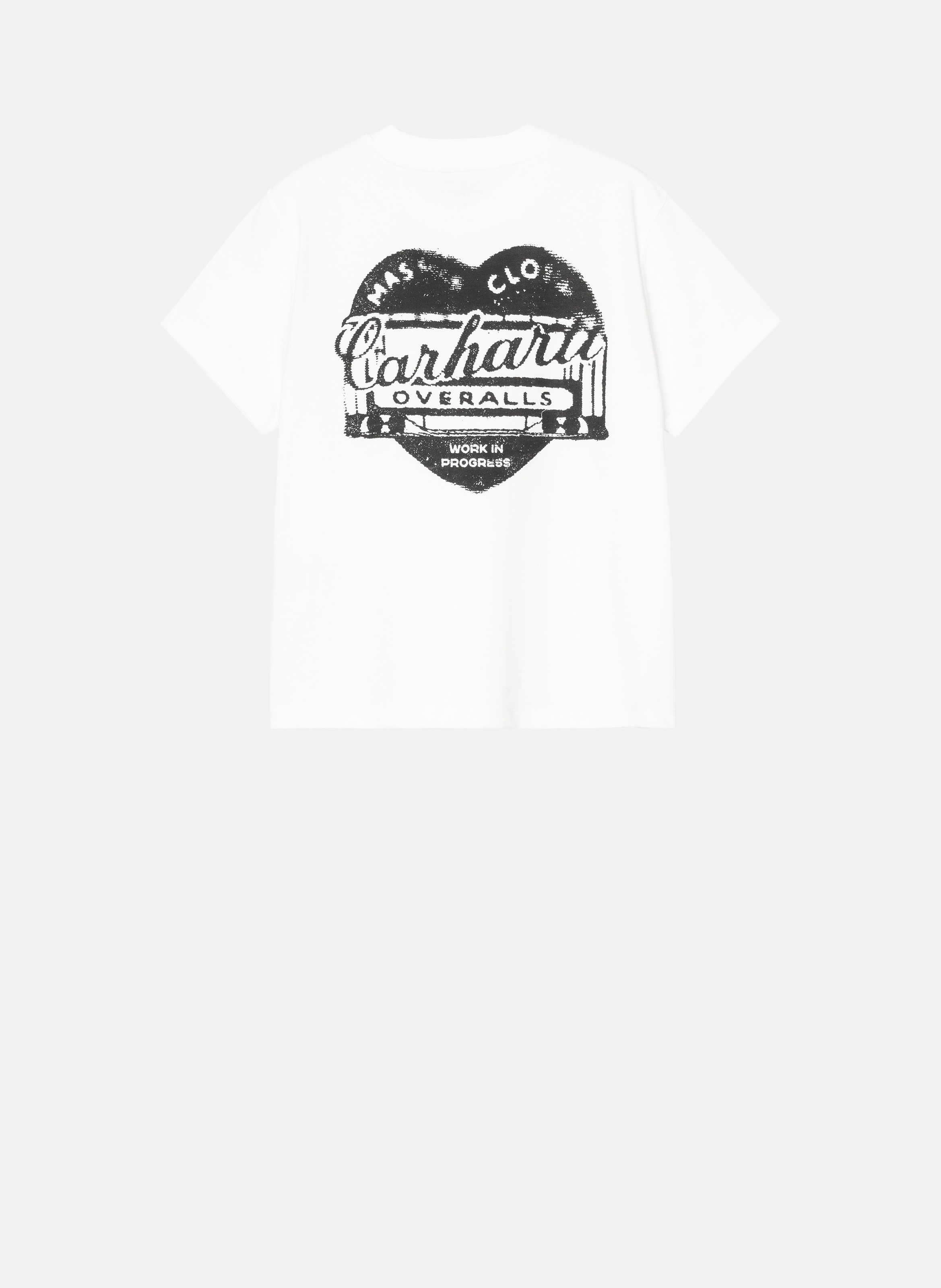 T-shirt w' s/s garble t-shirt CARHARTT WIP Blanc