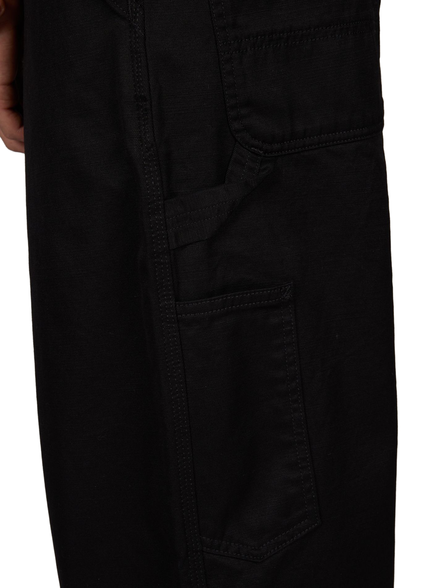 OG Single Knee straight cotton pants CARHARTT WIP Black
