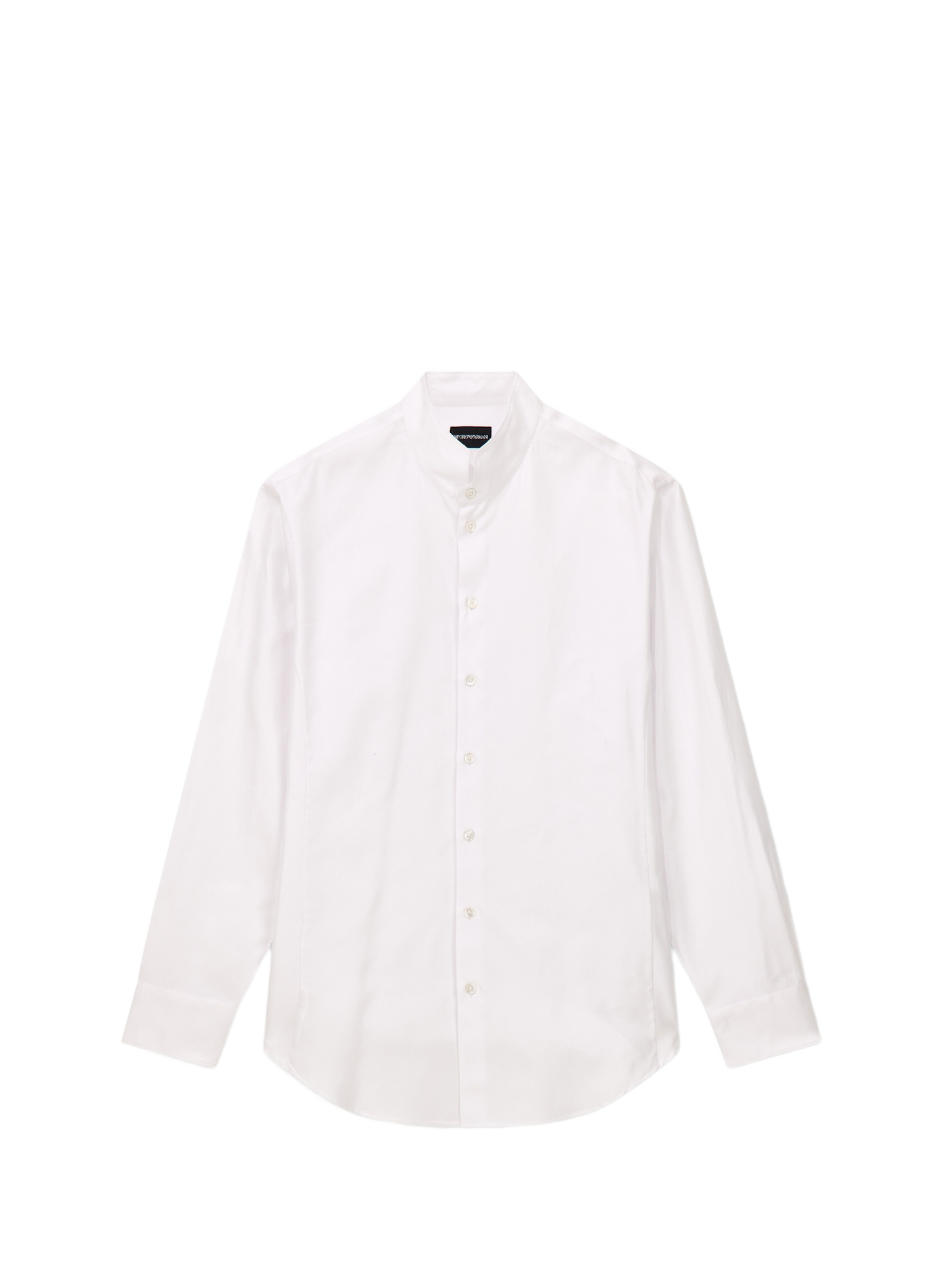 Plain straight shirt EMPORIO ARMANI White
