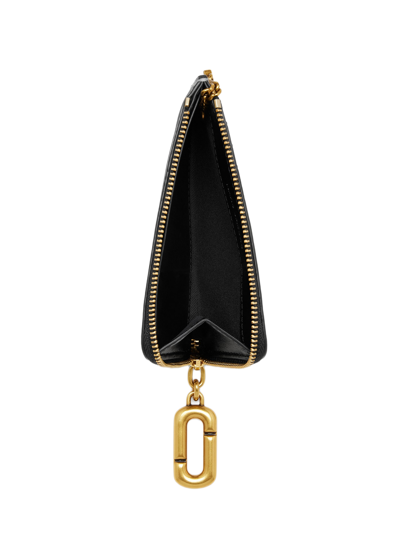 Portfeuille The Scene Top Zip Multi en cuir métallisé MARC JACOBS Argent
