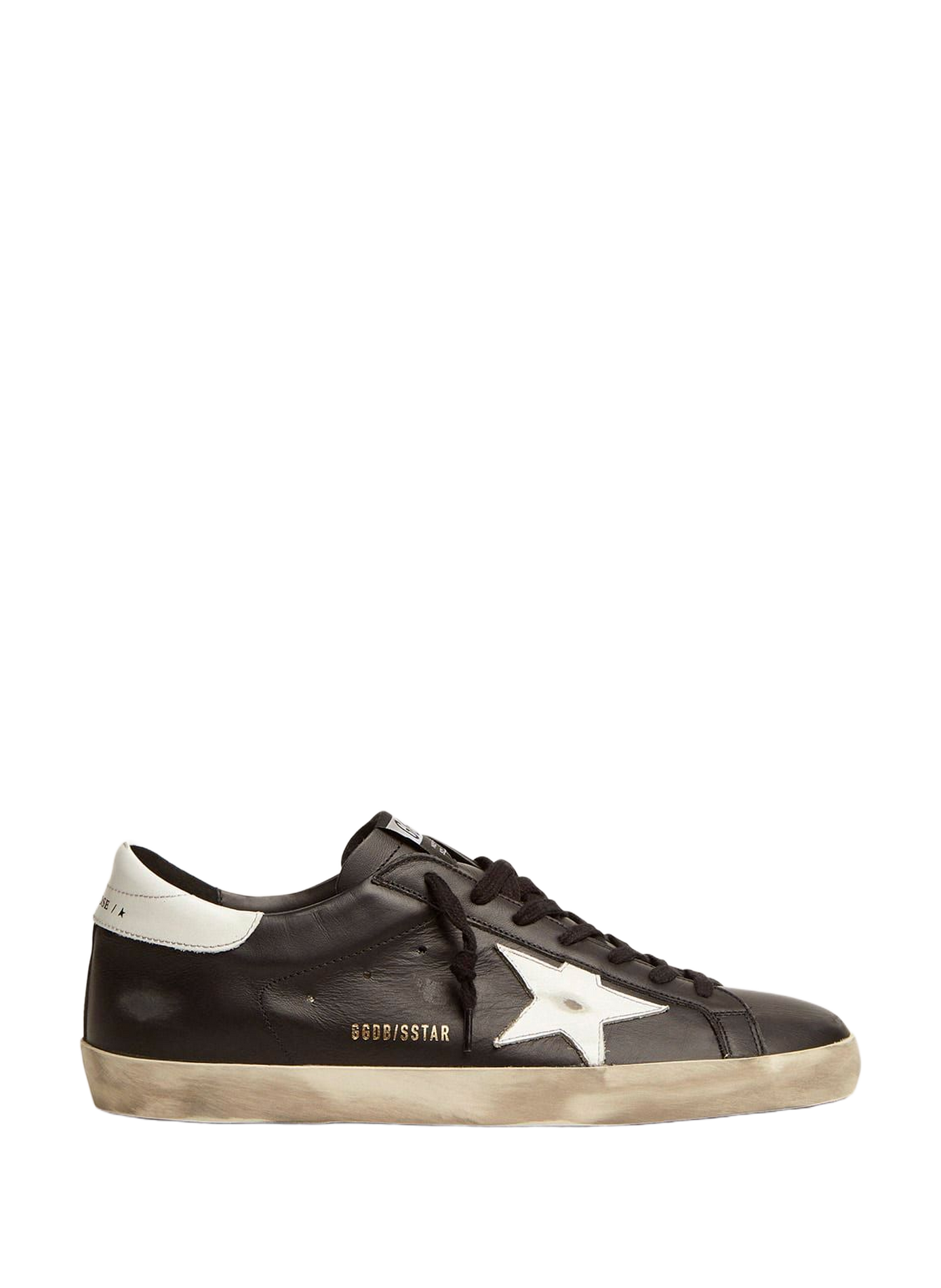 Low-top leather sneakers GOLDEN GOOSE Black