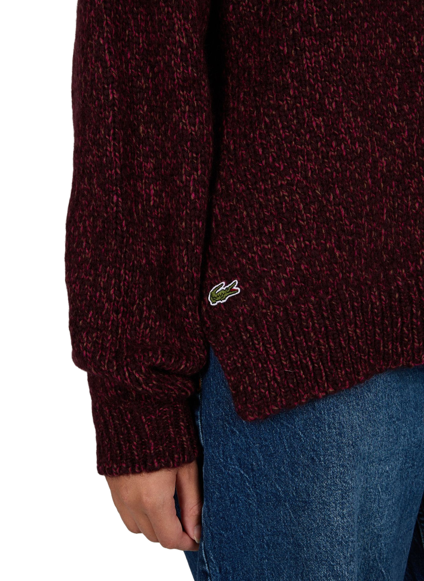 Oversized wool-blend jumper LACOSTE Multicolour