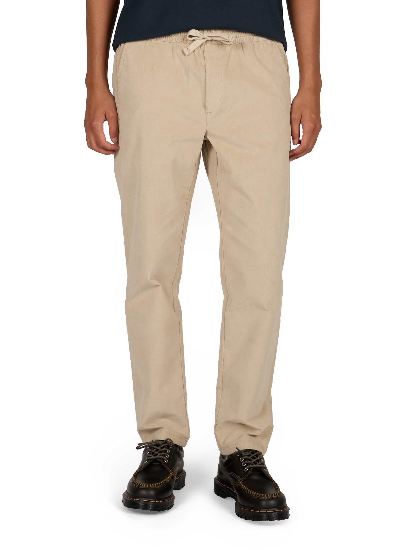 Straight Solid Color Cotton Blend Pants MAISON LABICHE Beige