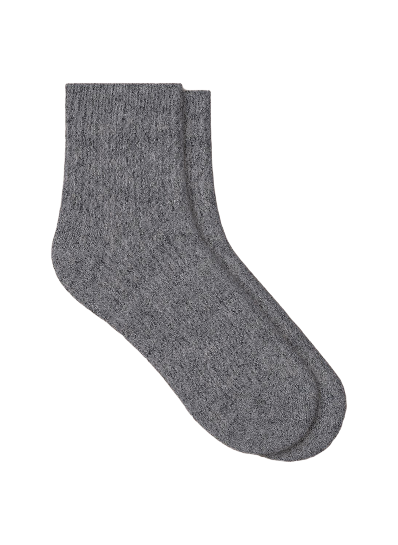 Gerippte Sneakersocken BLEUFORÊT Grau