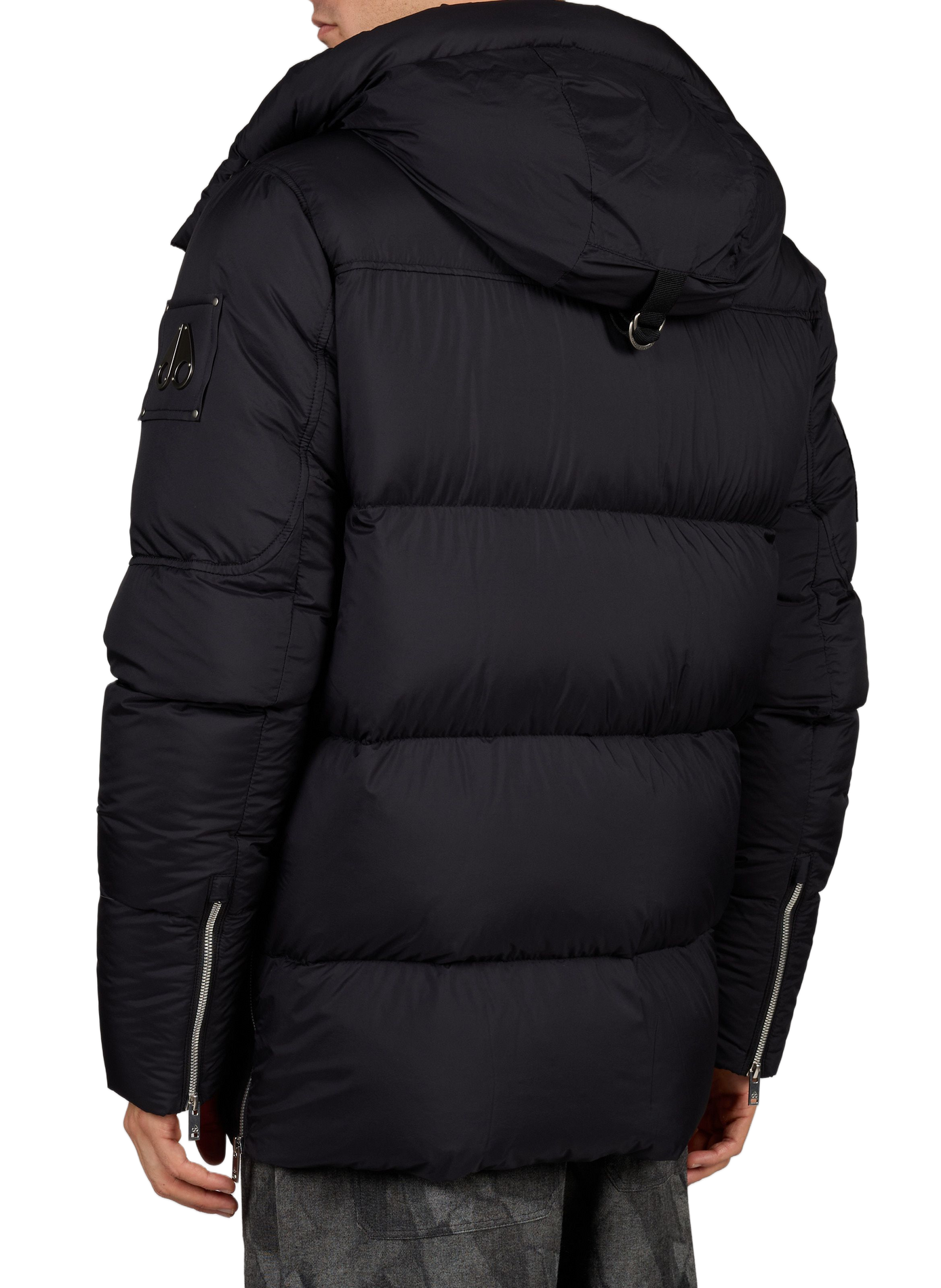 Everest hooded puffer jacket MOOSE KNUCKLES Black
