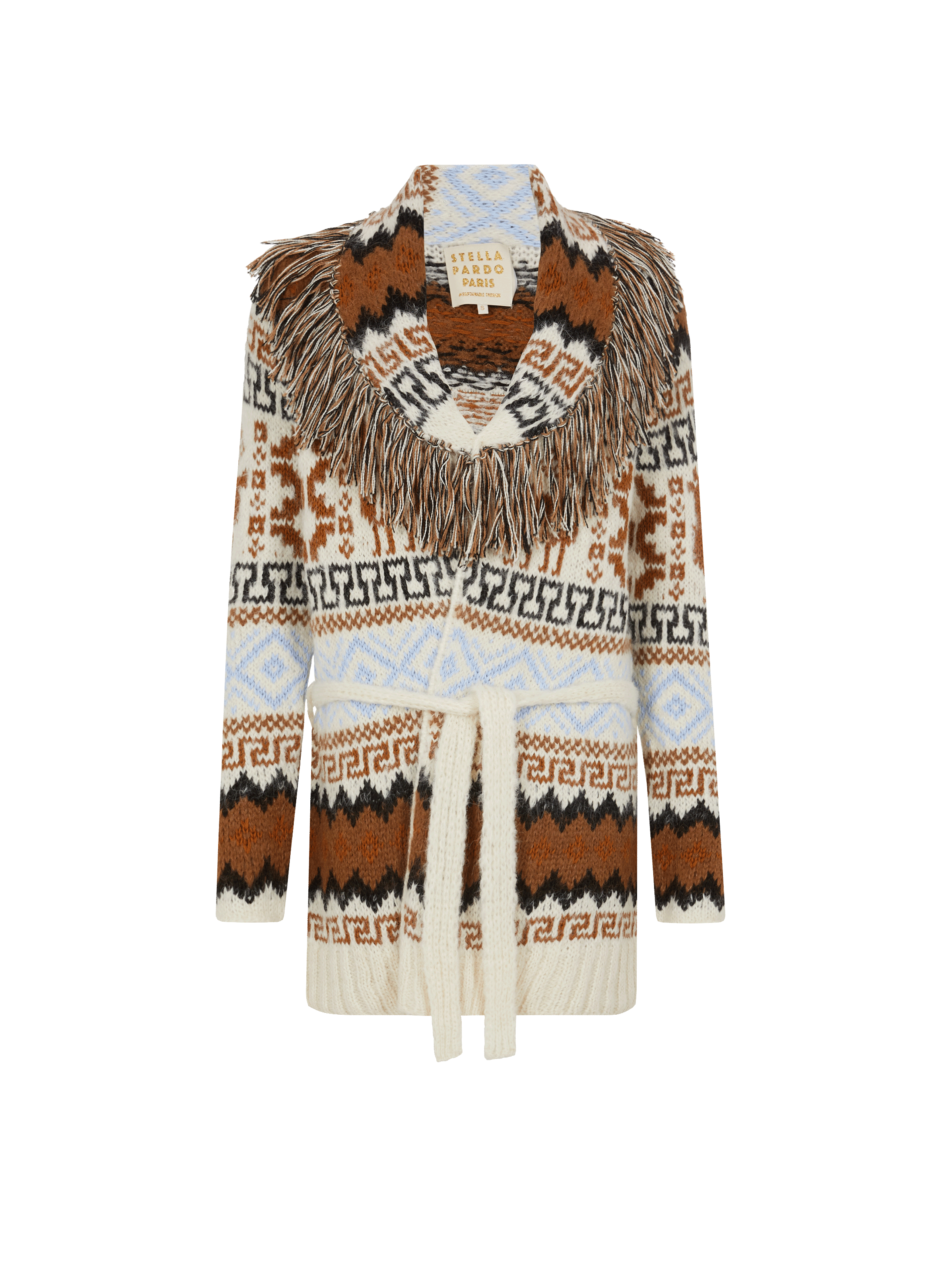 Gilet Anne à motifs