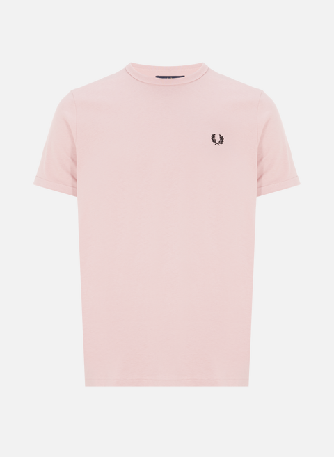 Rosa Baumwoll-T-ShirtFRED PERRY 