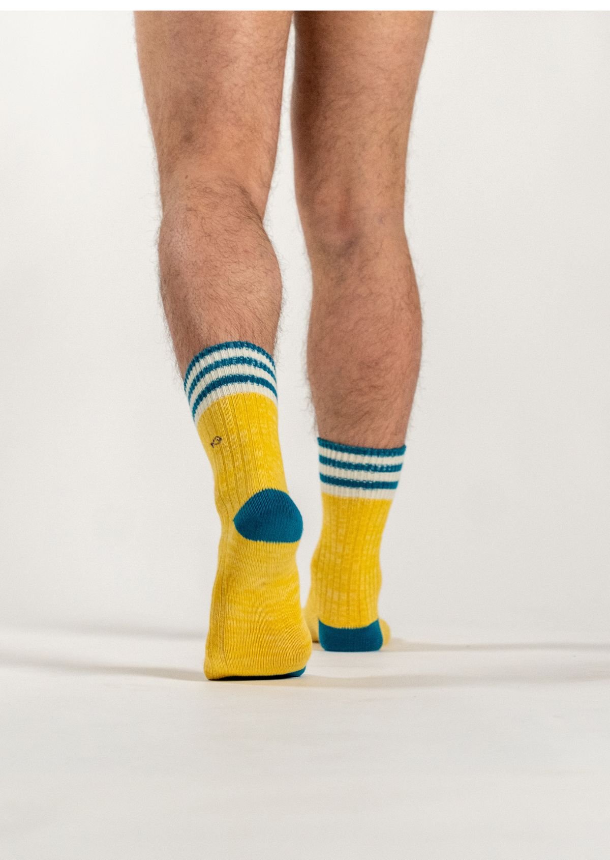 Chaussettes en coton épais club BILLYBELT Jaune