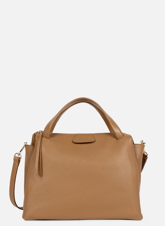 Large handbag - Dune Brown by LANCASTER LANCASTER Large handbag - Dune Brown