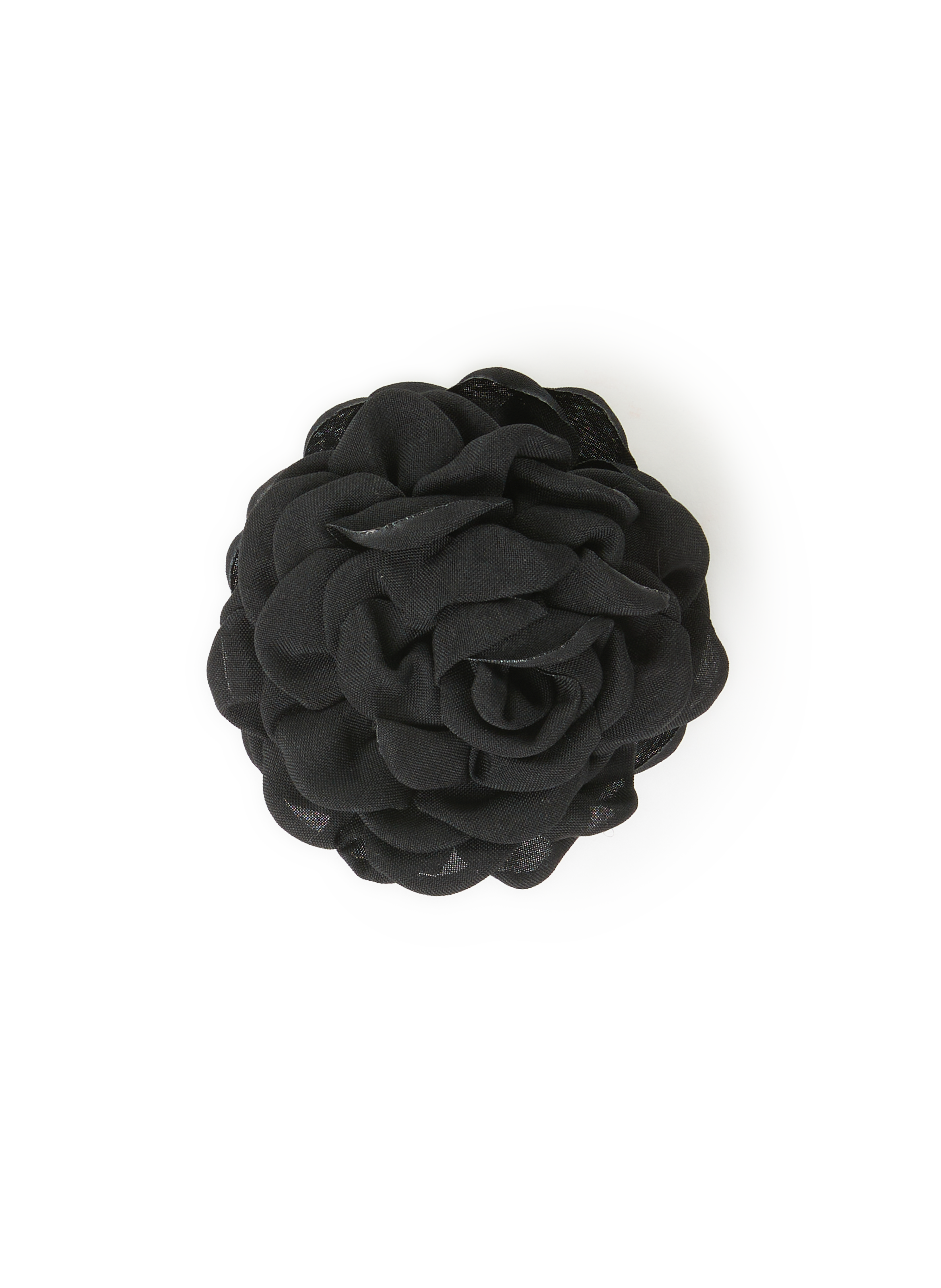 Pince à cheveux à fleurs AU PRINTEMPS PARIS Noir