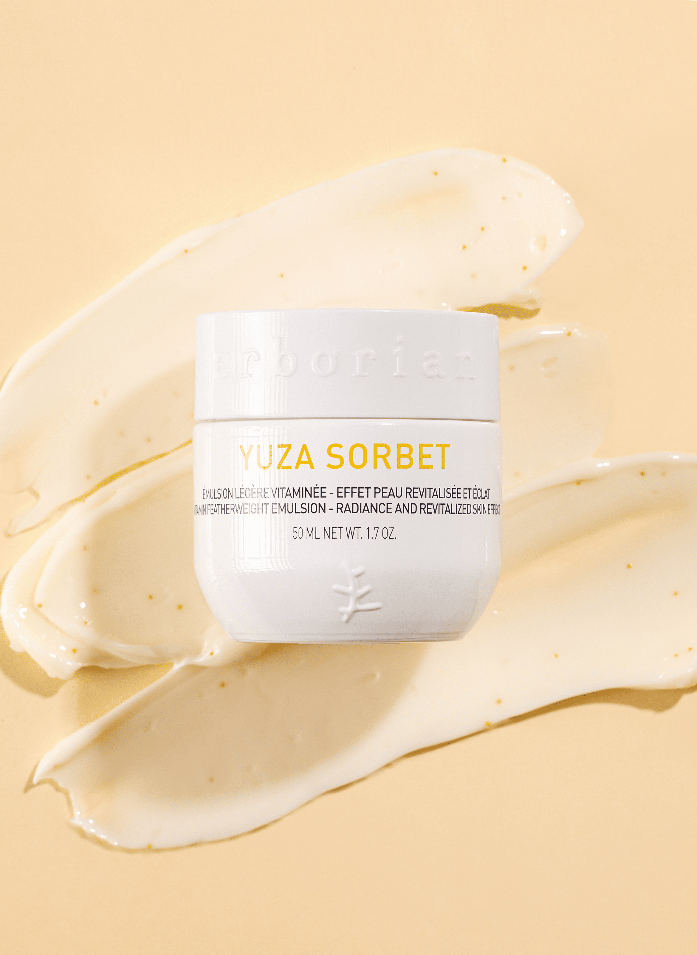Yuza Sorbet radiant day cream ERBORIAN No color