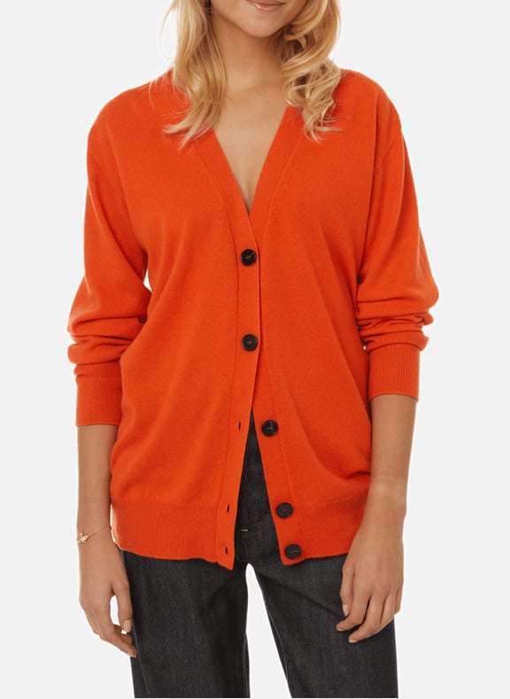 Cardigan en cachemire Marron by JIL SANDER JIL SANDER Cardigan en cachemire Marron