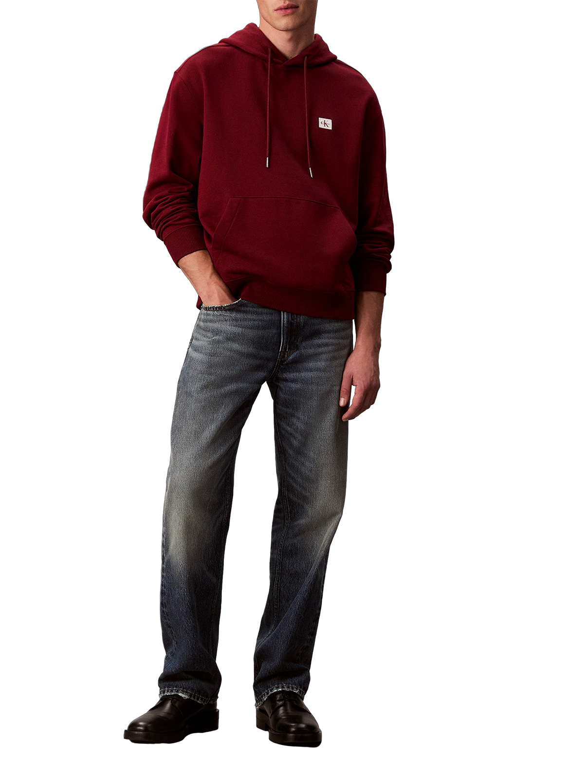 Cotton hoodie CALVIN KLEIN Red