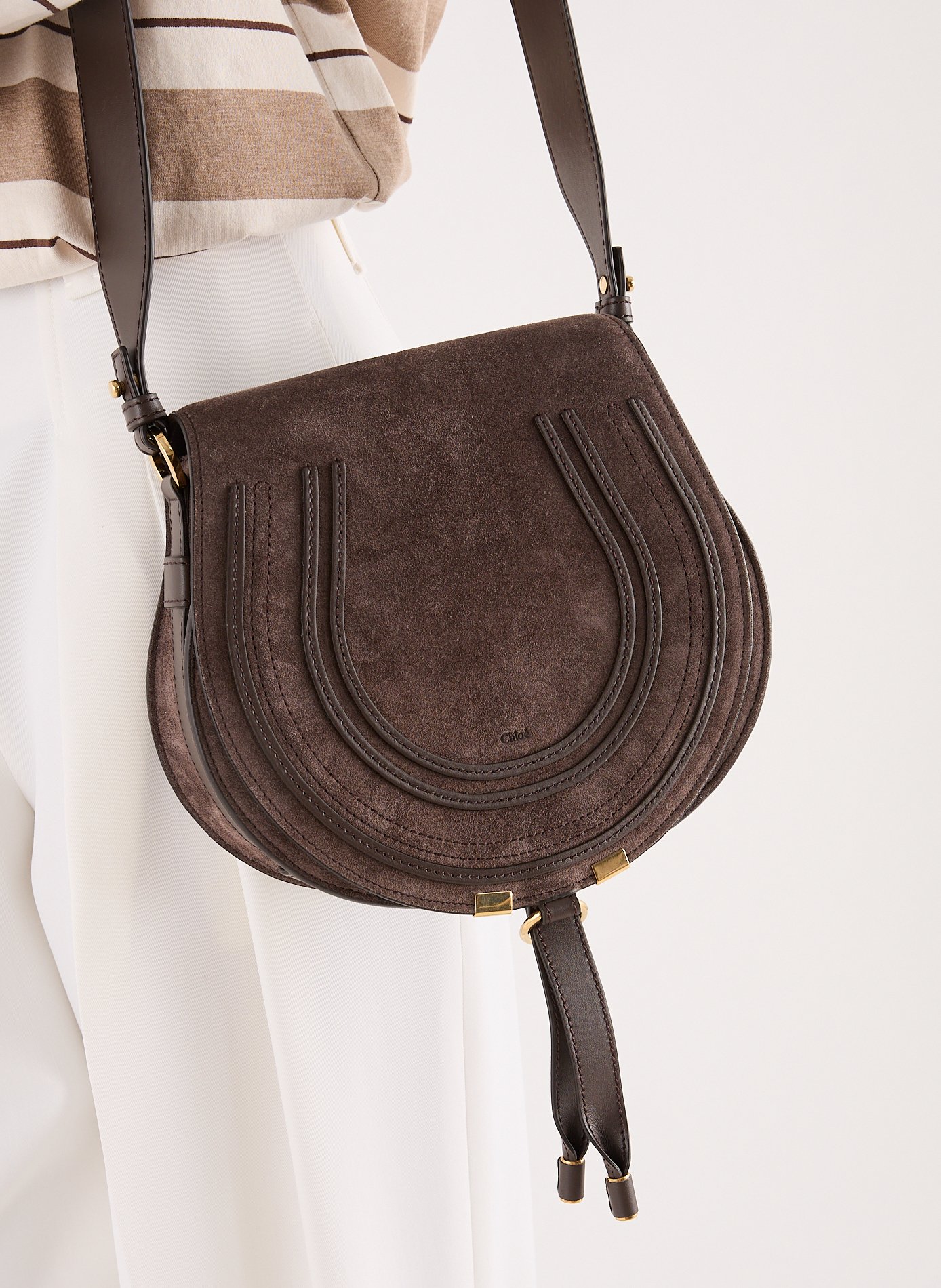 Sac porté épaule Marcie CHLOÉ Marron