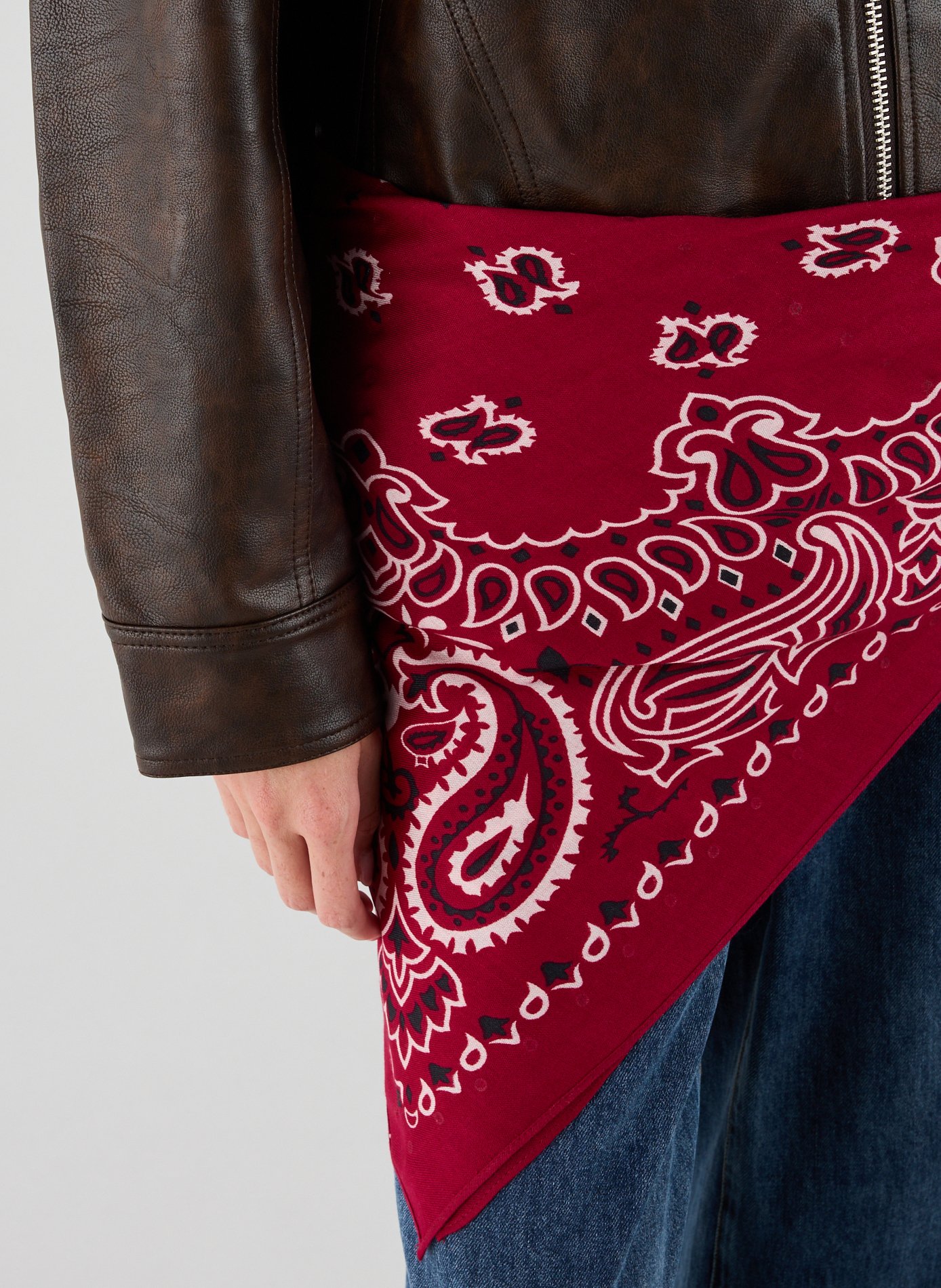 Foulard imprimé WILD Rouge