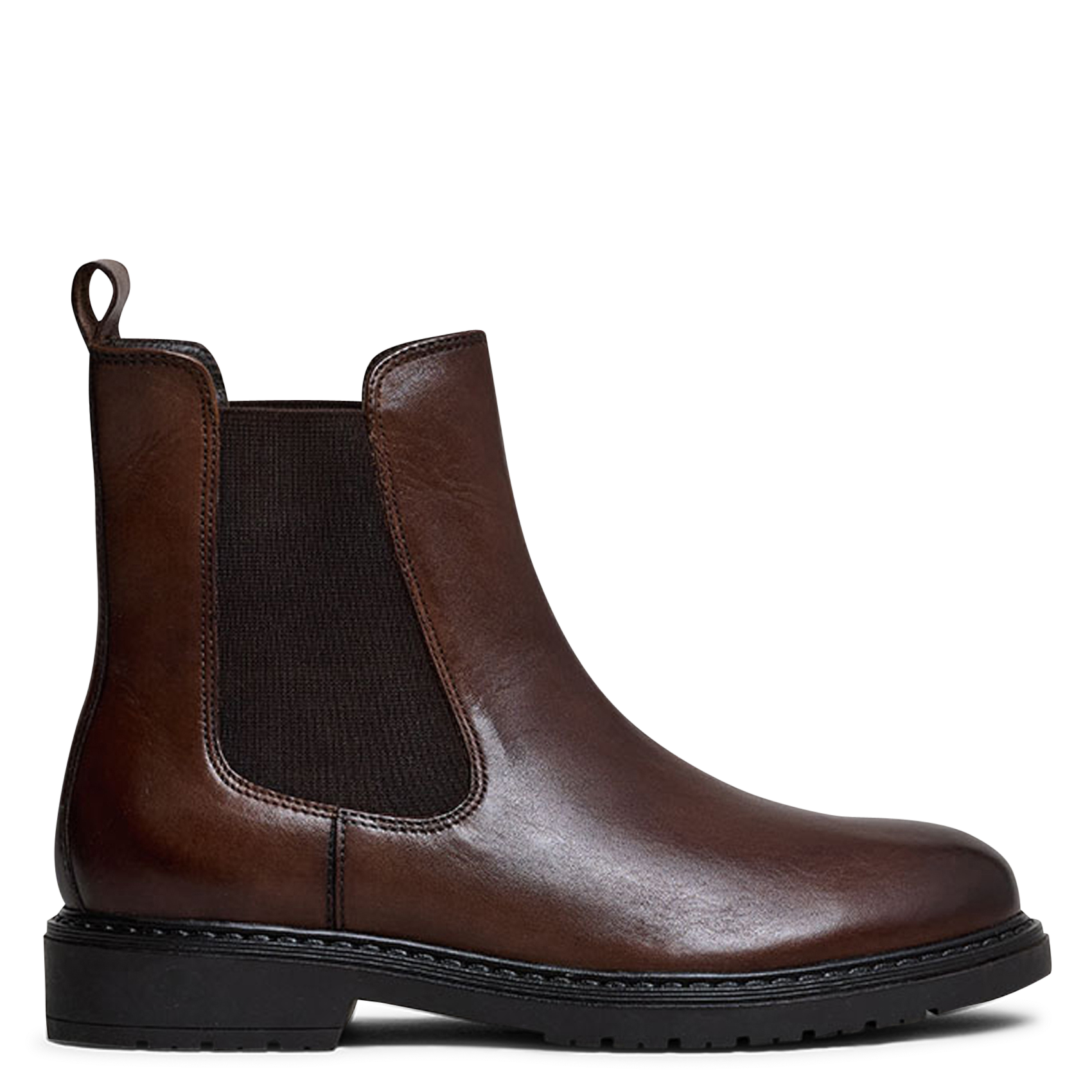 Bottines en cuir amical JONAK Marron
