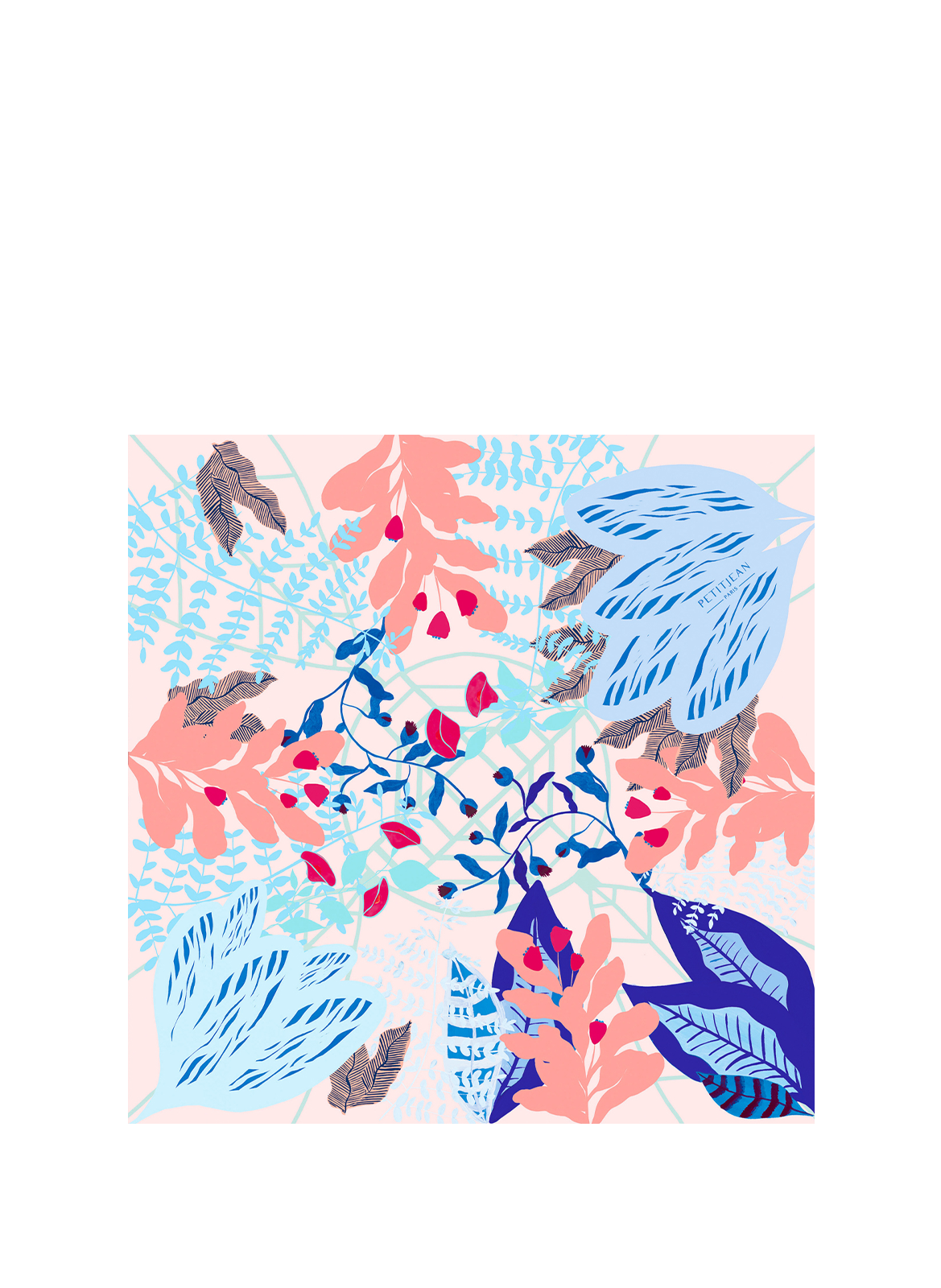 PETITJEAN PARIS Silk scarf Multicolour