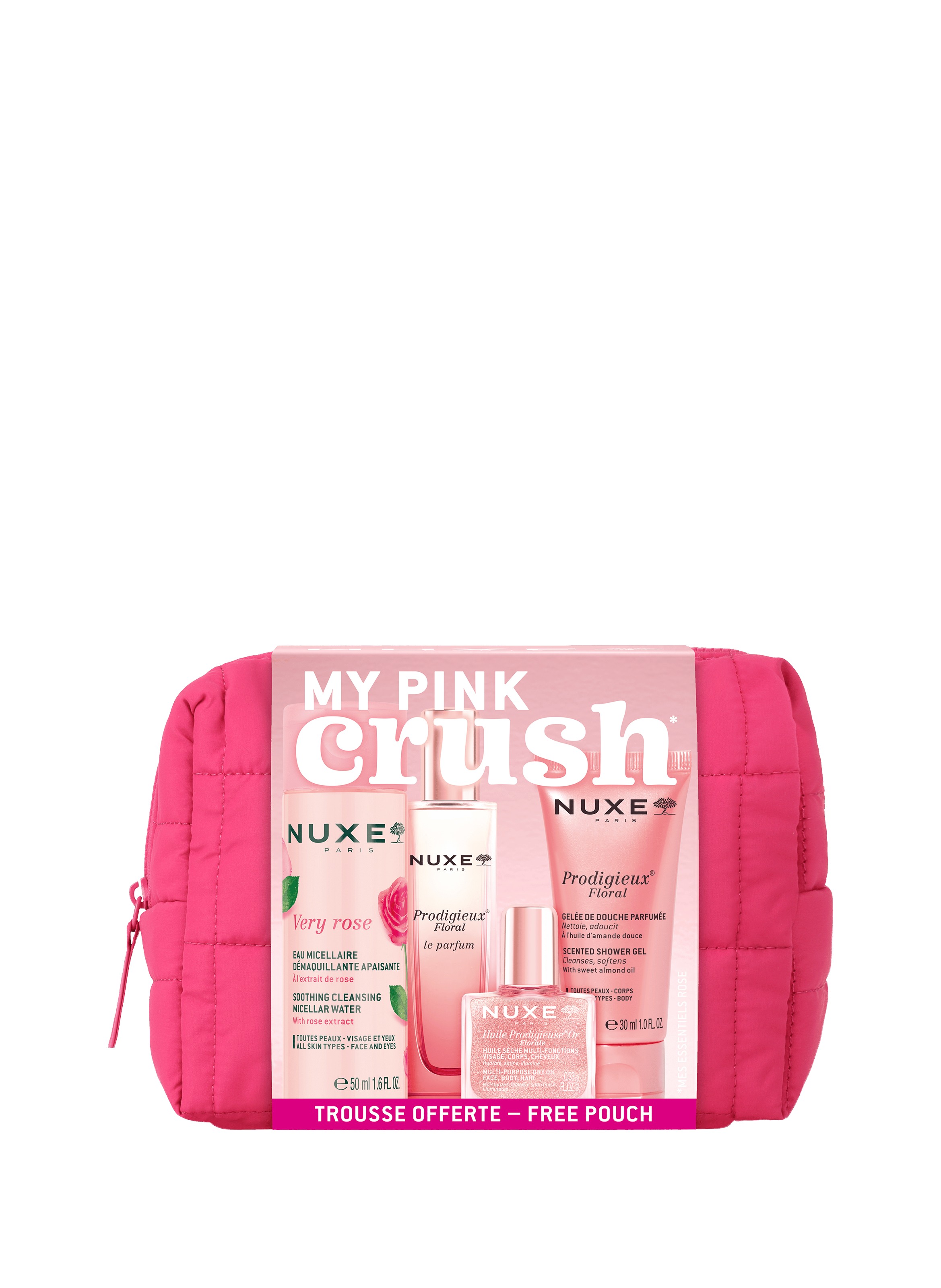 Toilettas My Pink Crush - Prodigieux® beauty ritueel NUXE No color