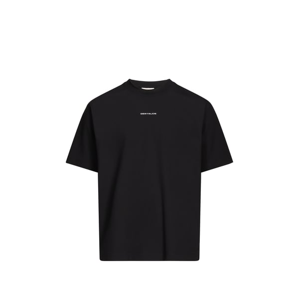 T-shirt uni à col rond Noir L Male