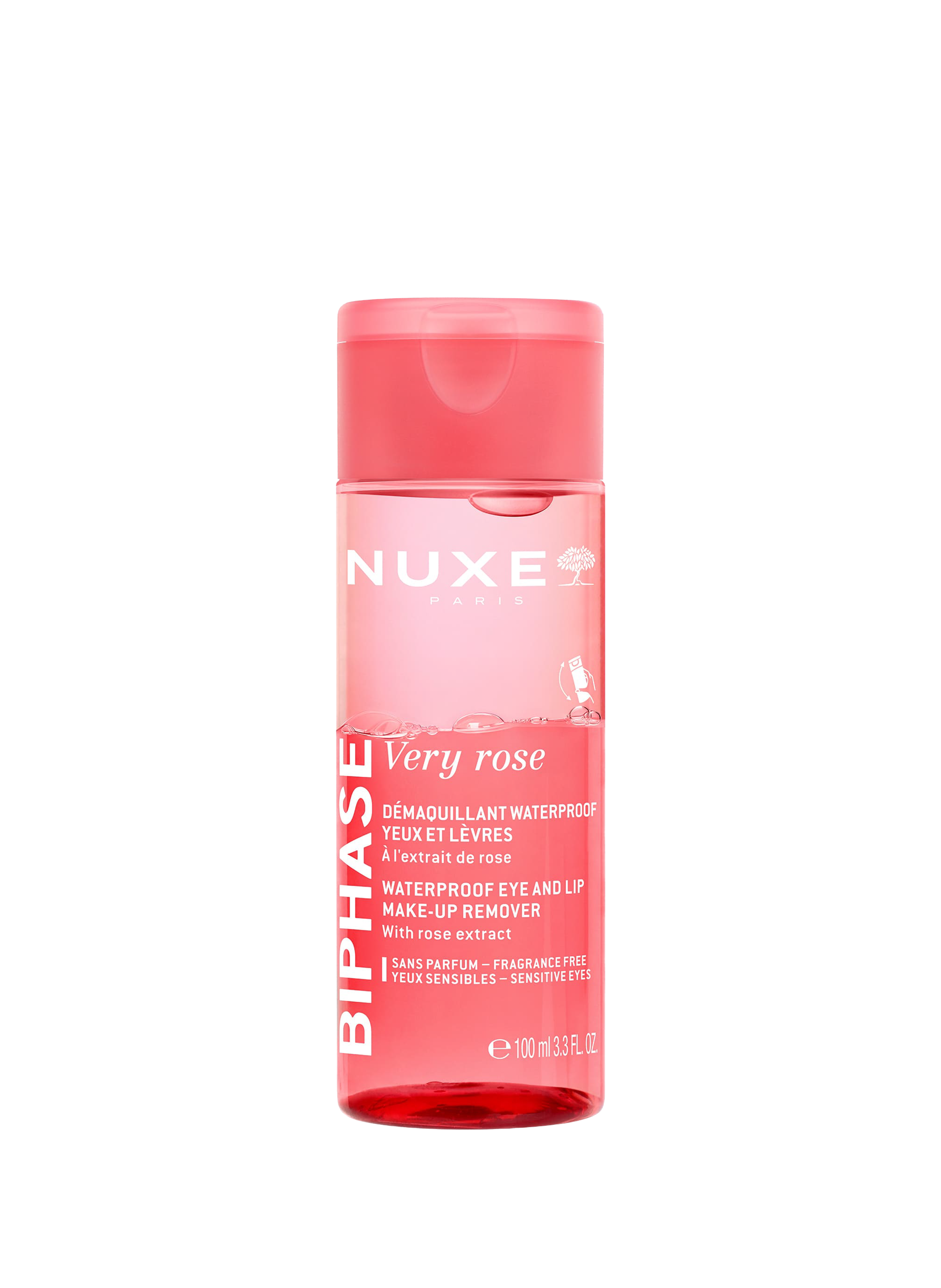 Very Rose Démaquillant Waterproof Yeux et Lèvres - Biphase NUXE No color