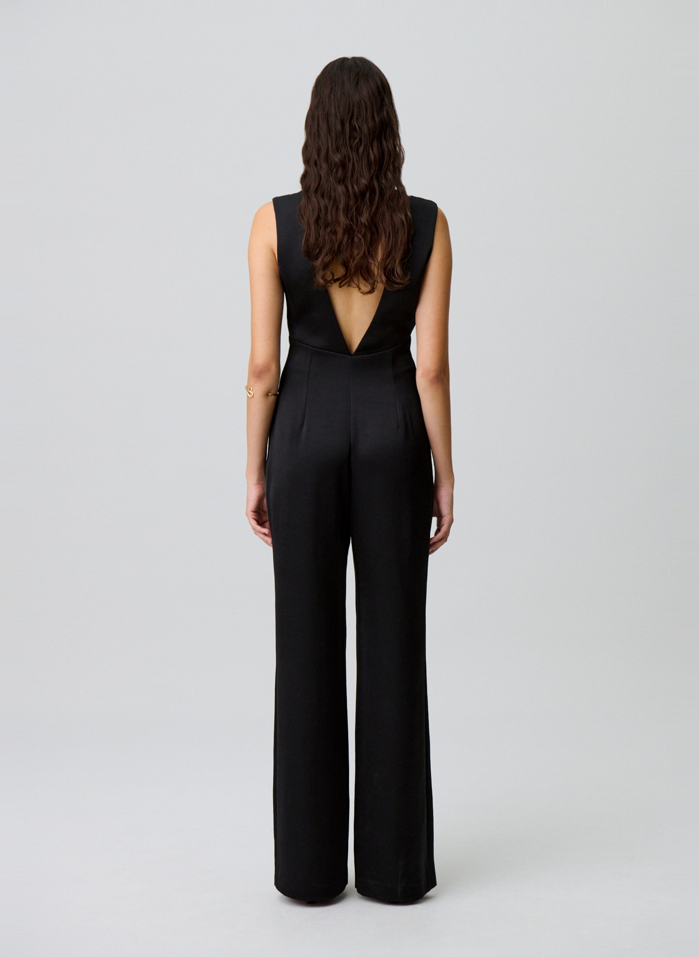 Combinaison col v jade CLAUDIE PIERLOT Noir