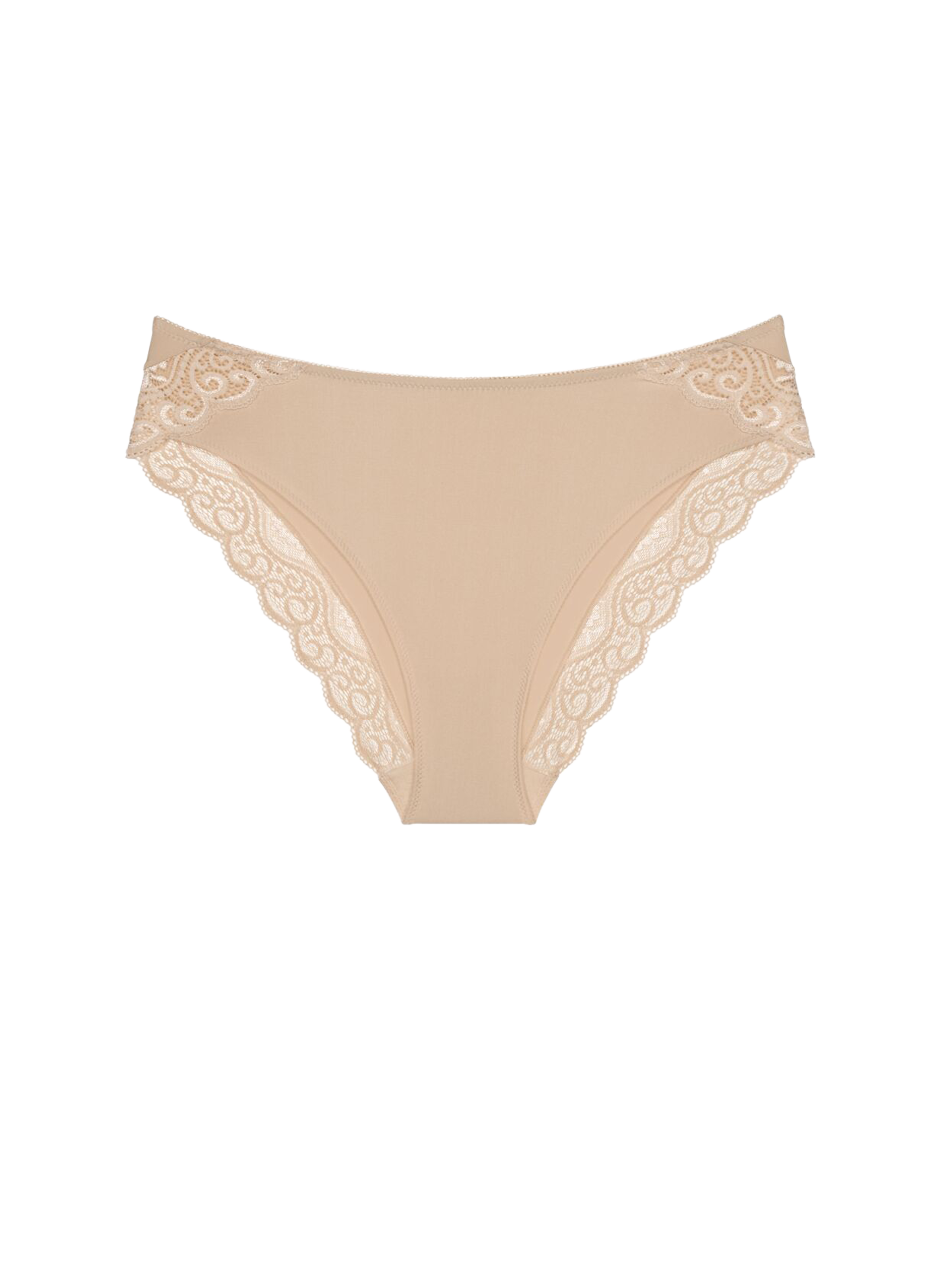 Culotte bords dentelles TRIUMPH Beige