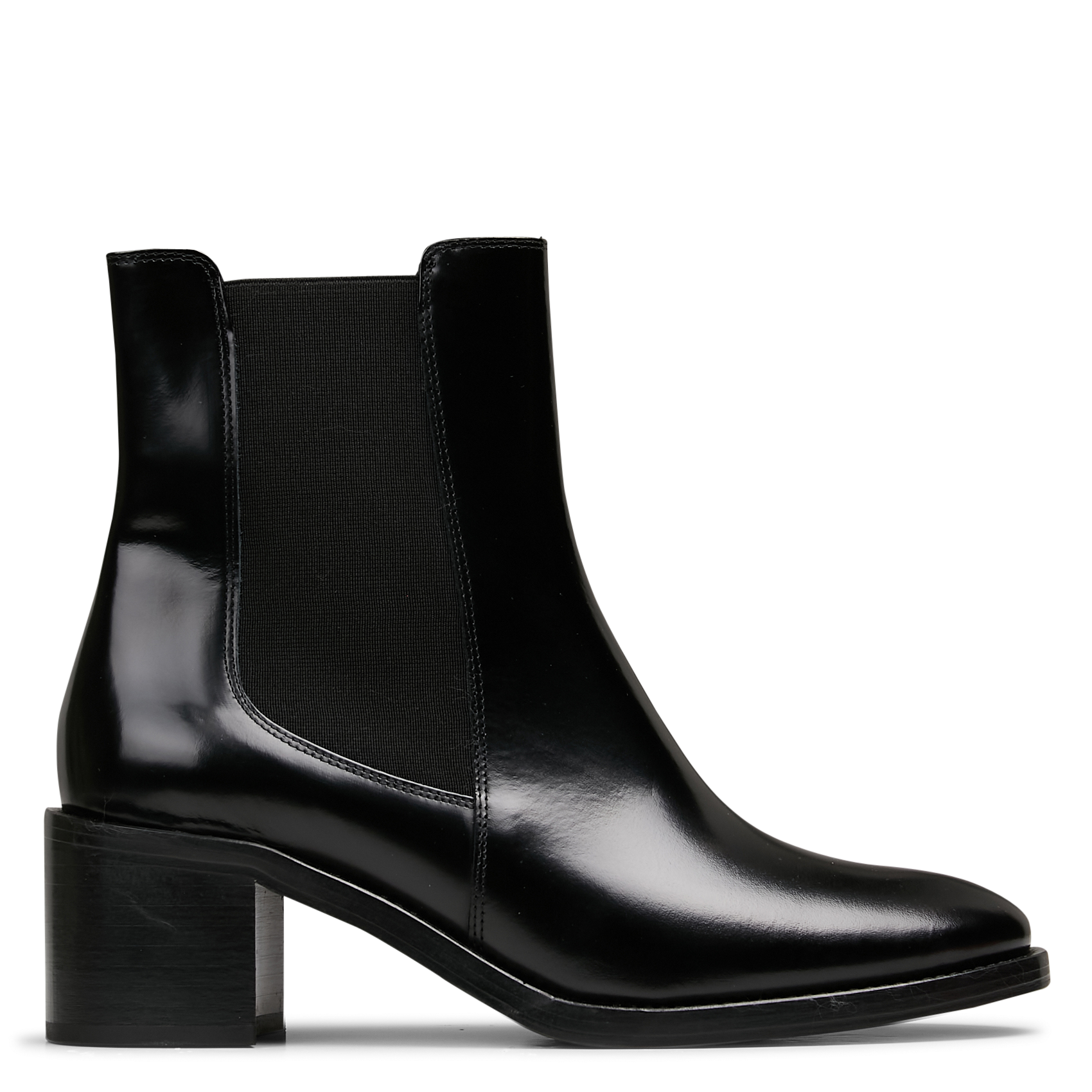 Bottines en cuir n°289 RIVECOUR Noir