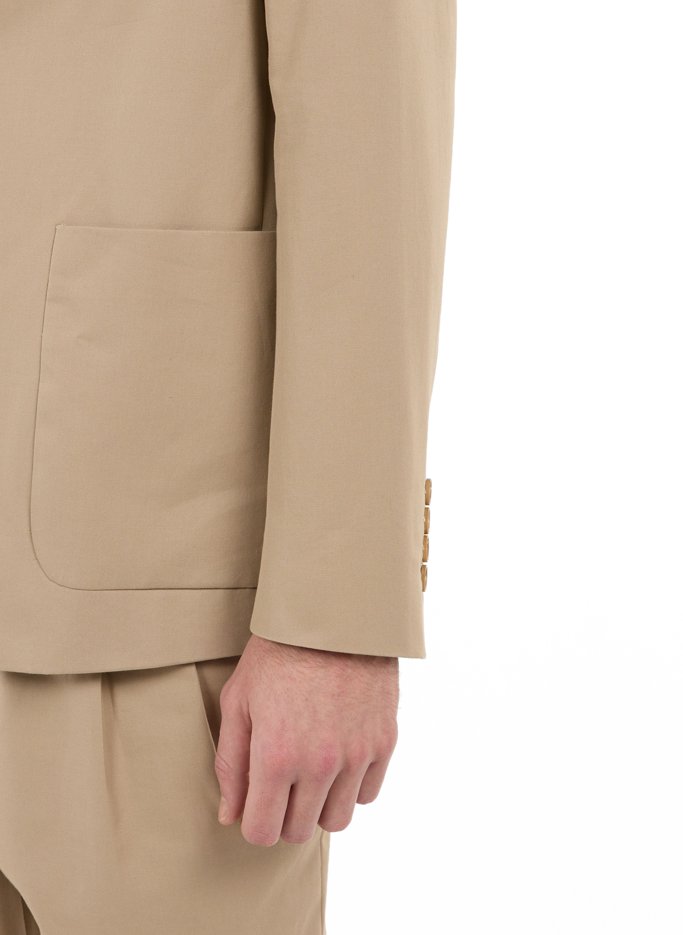 Hock cotton suit jacket SAISON 1865 Beige