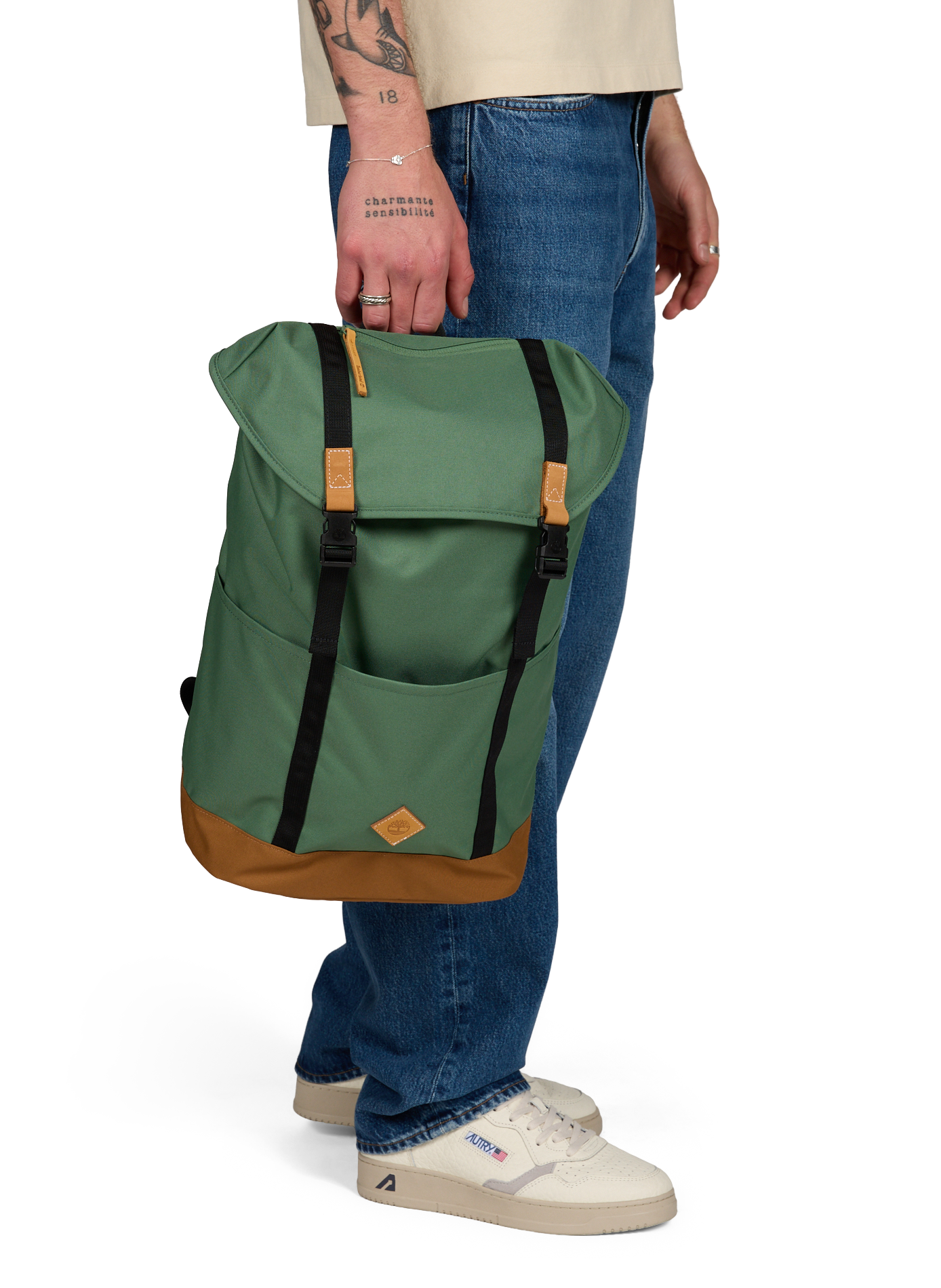Plain backpack TIMBERLAND Green