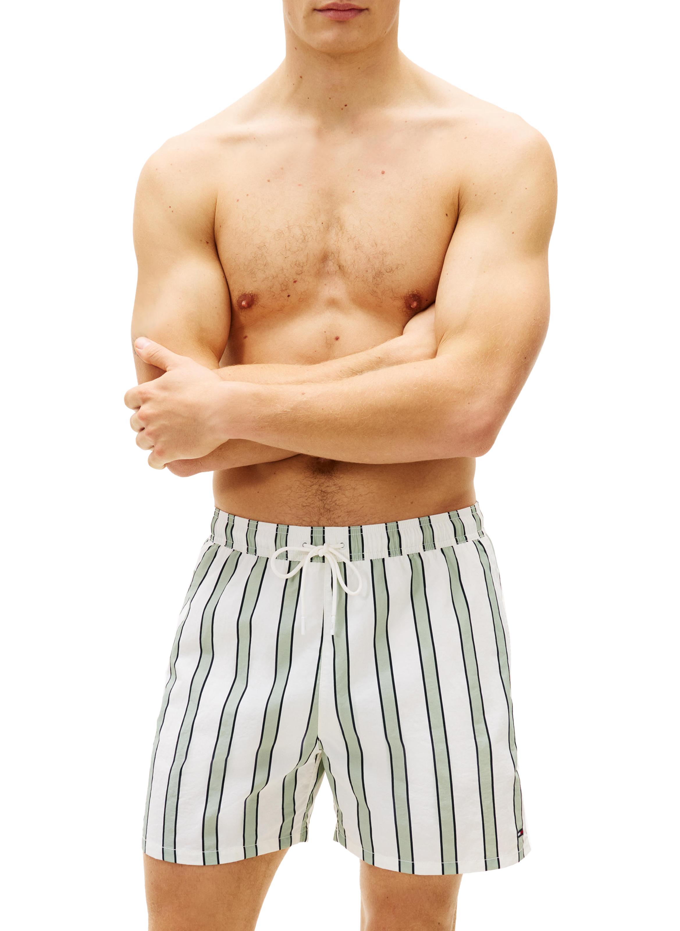 Short de bain imprimé TOMMY HILFIGER Vert