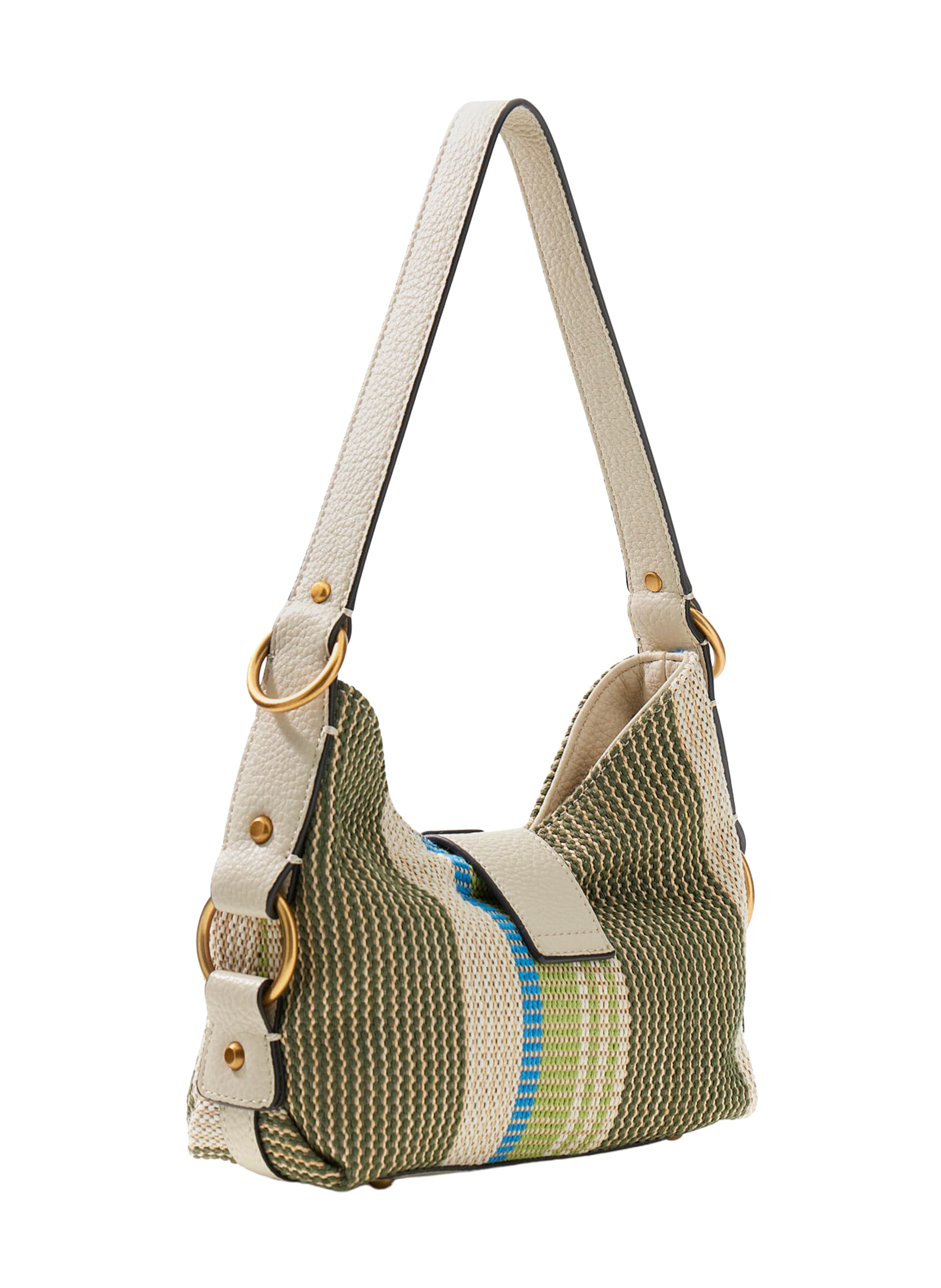 Sac porté épaule Camden à motif GUESS Vert