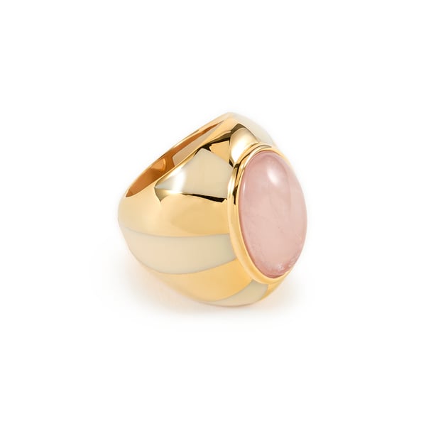 Bague Mirasol en laiton et plaqué or Bague Mirasol en laiton et plaqué or