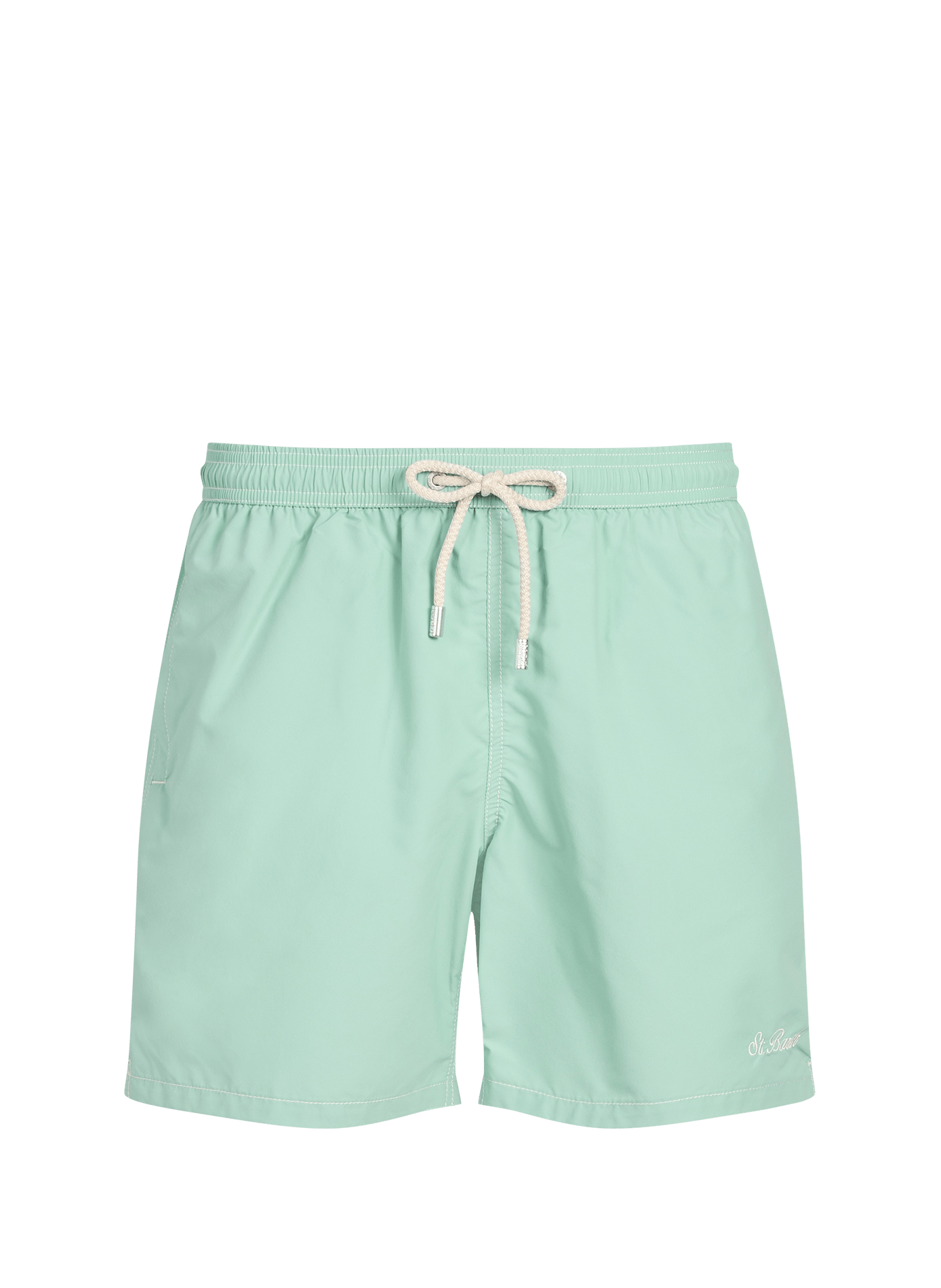 Recycled polyester swim shorts MC2 SAINT BARTH Green