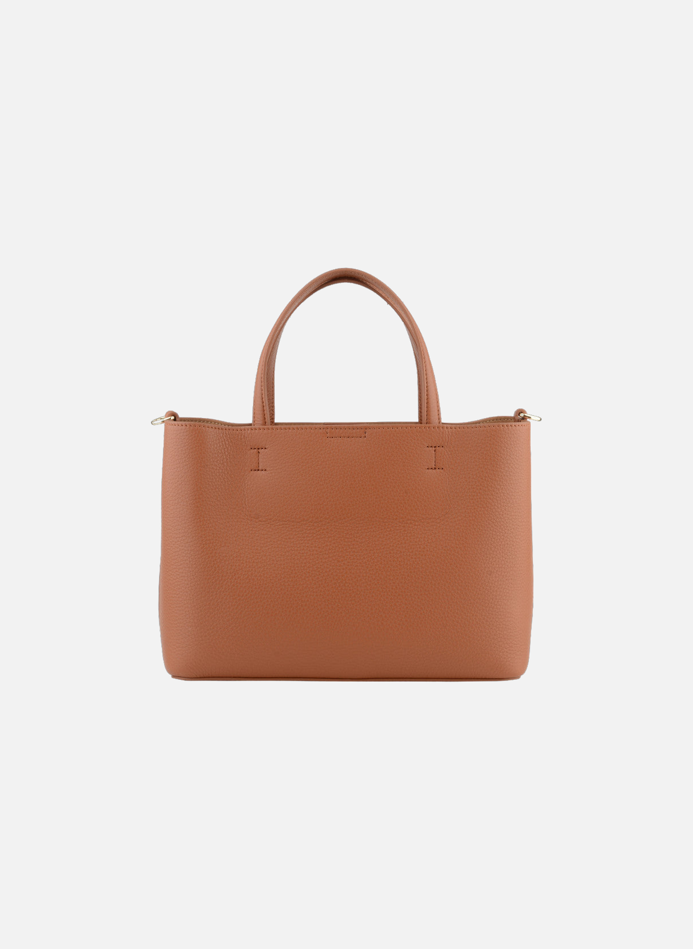 Bride soft | sac à main en cuir de vachette POURCHET Marron
