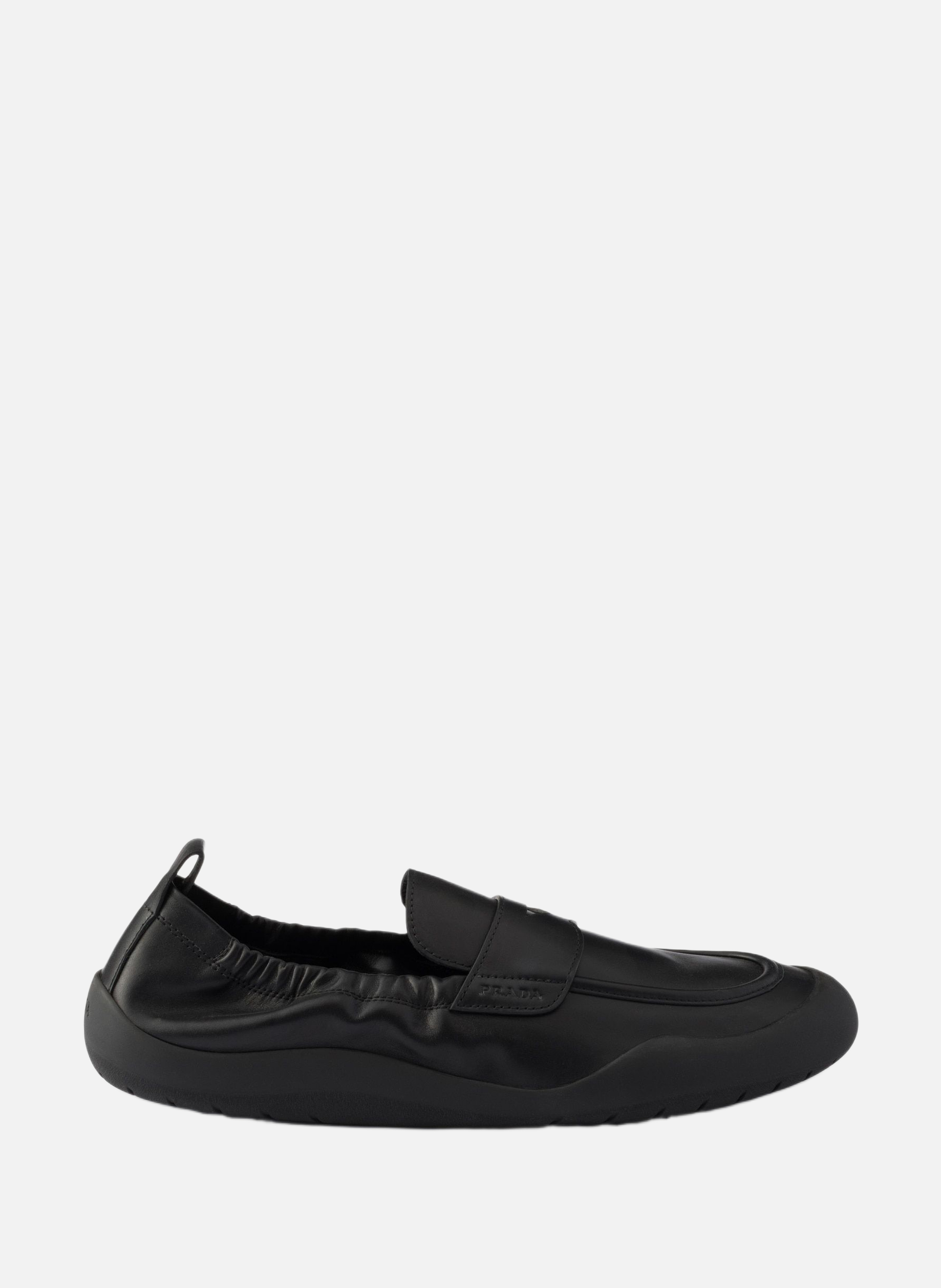 Mocassins speedrock en cuir PRADA Noir