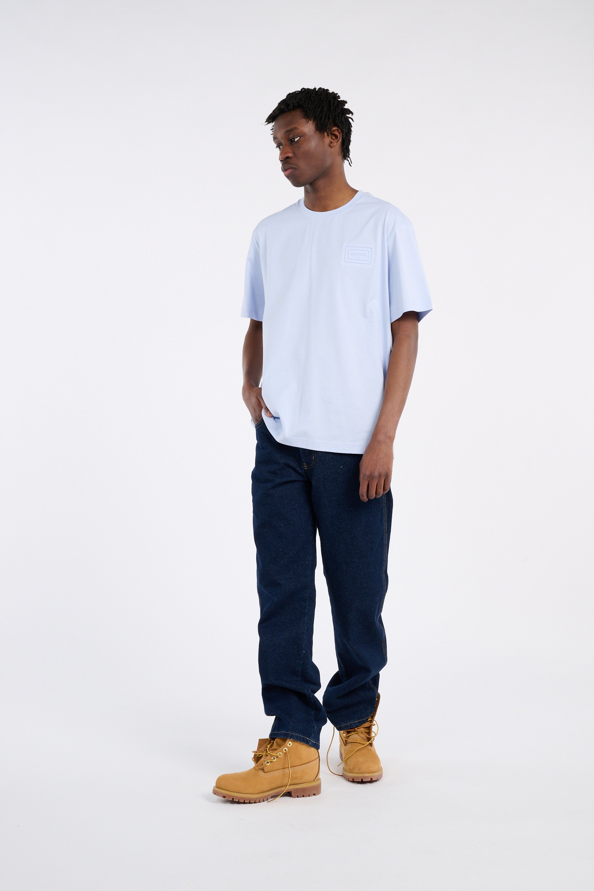 T-shirt tee-shirt LACOSTE Bleu