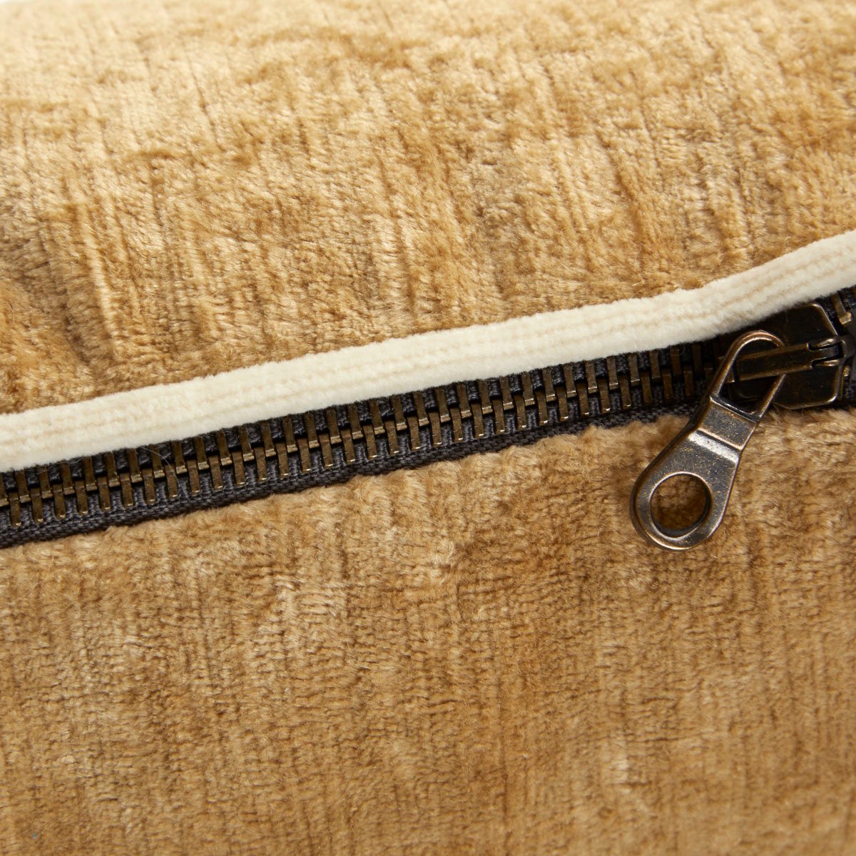 Housse de coussin en velours, orphéo YVES DELORME Marron
