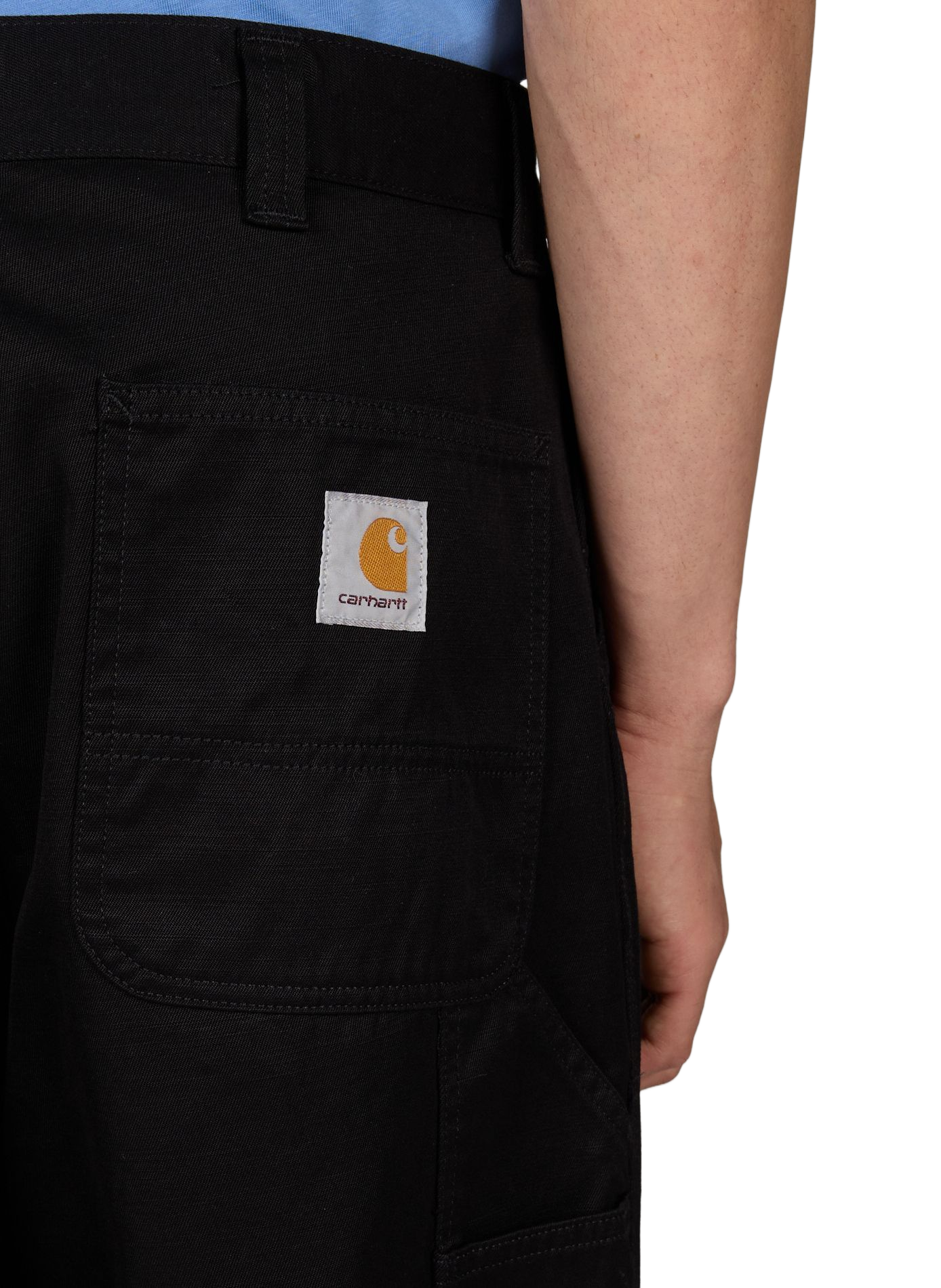 OG Single Knee straight cotton pants CARHARTT WIP Black